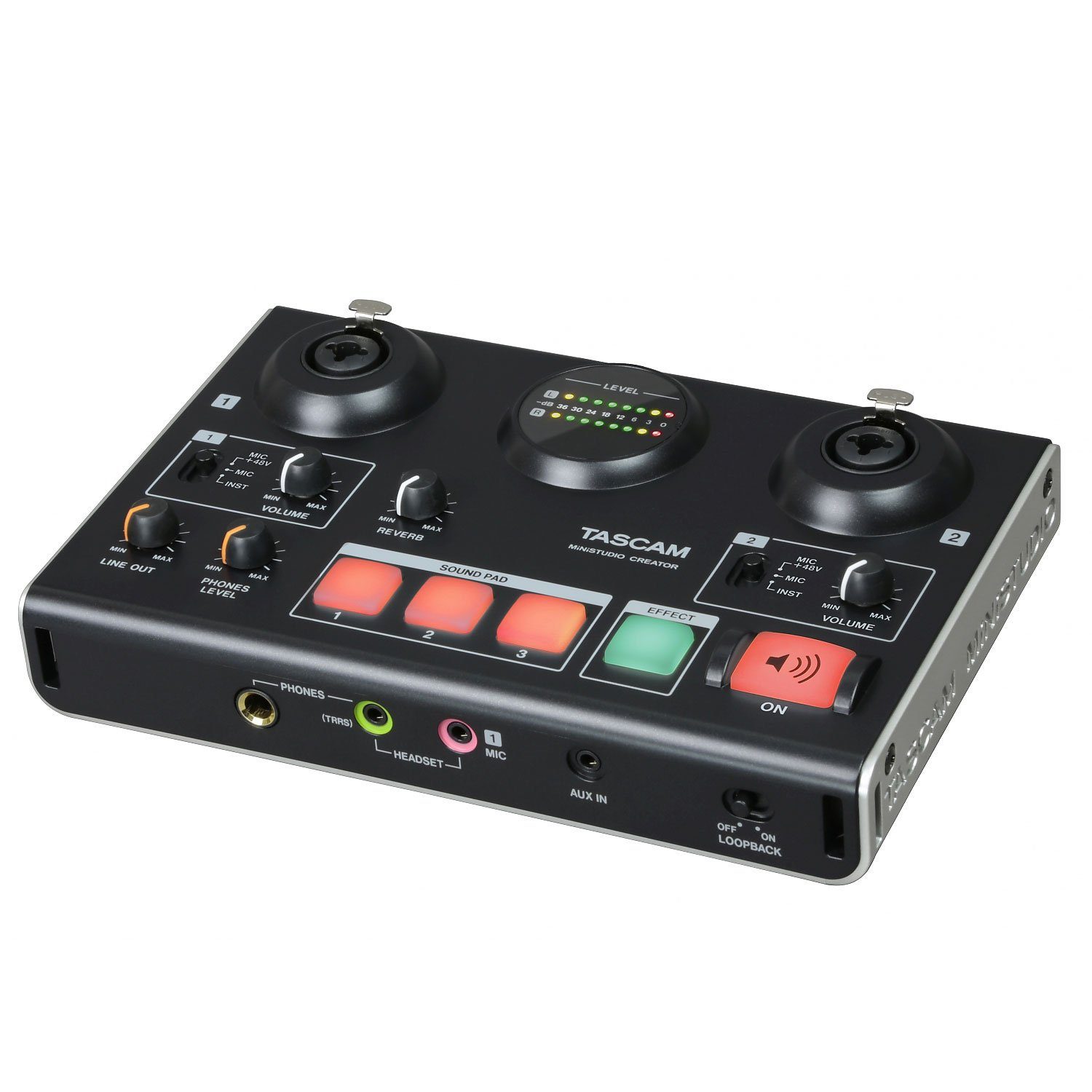 Tascam US-42B USB-Interface Digitales Aufnahmegerät