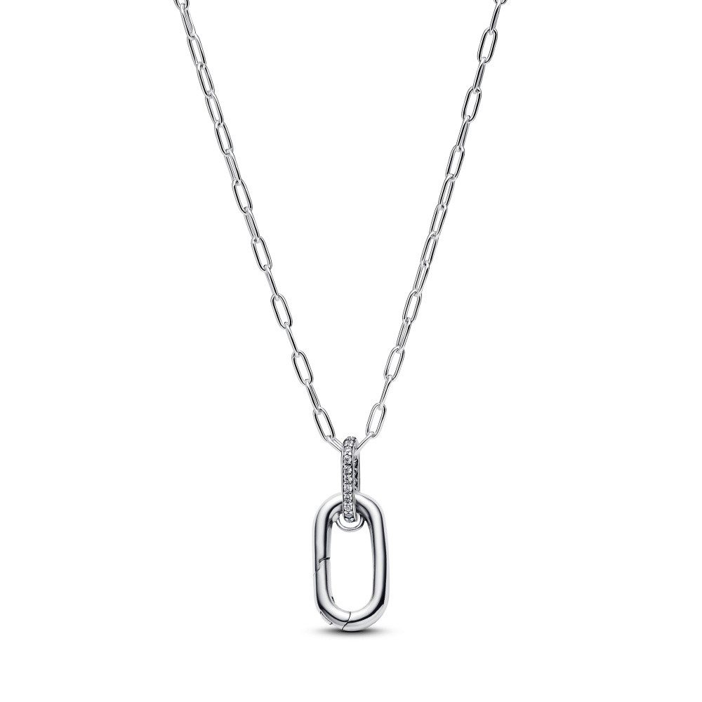 Pandora Collier Pandora ME Anhänger-Halskette mit aufklappbarem Glied 394086C01-50 (1-tlg)
