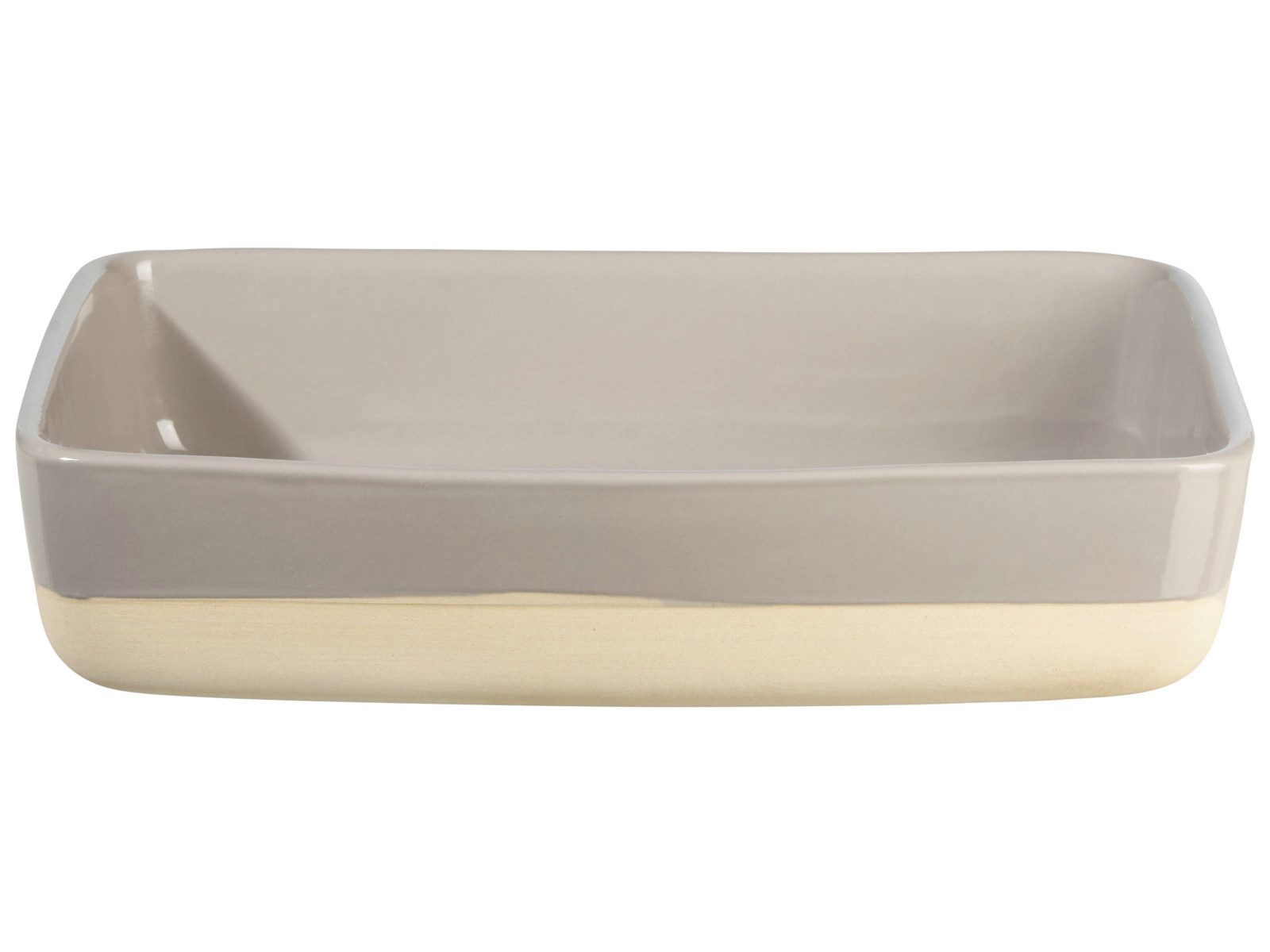Auflaufform Grande Auflaufform rechteckig beige 28,5x20x6cm