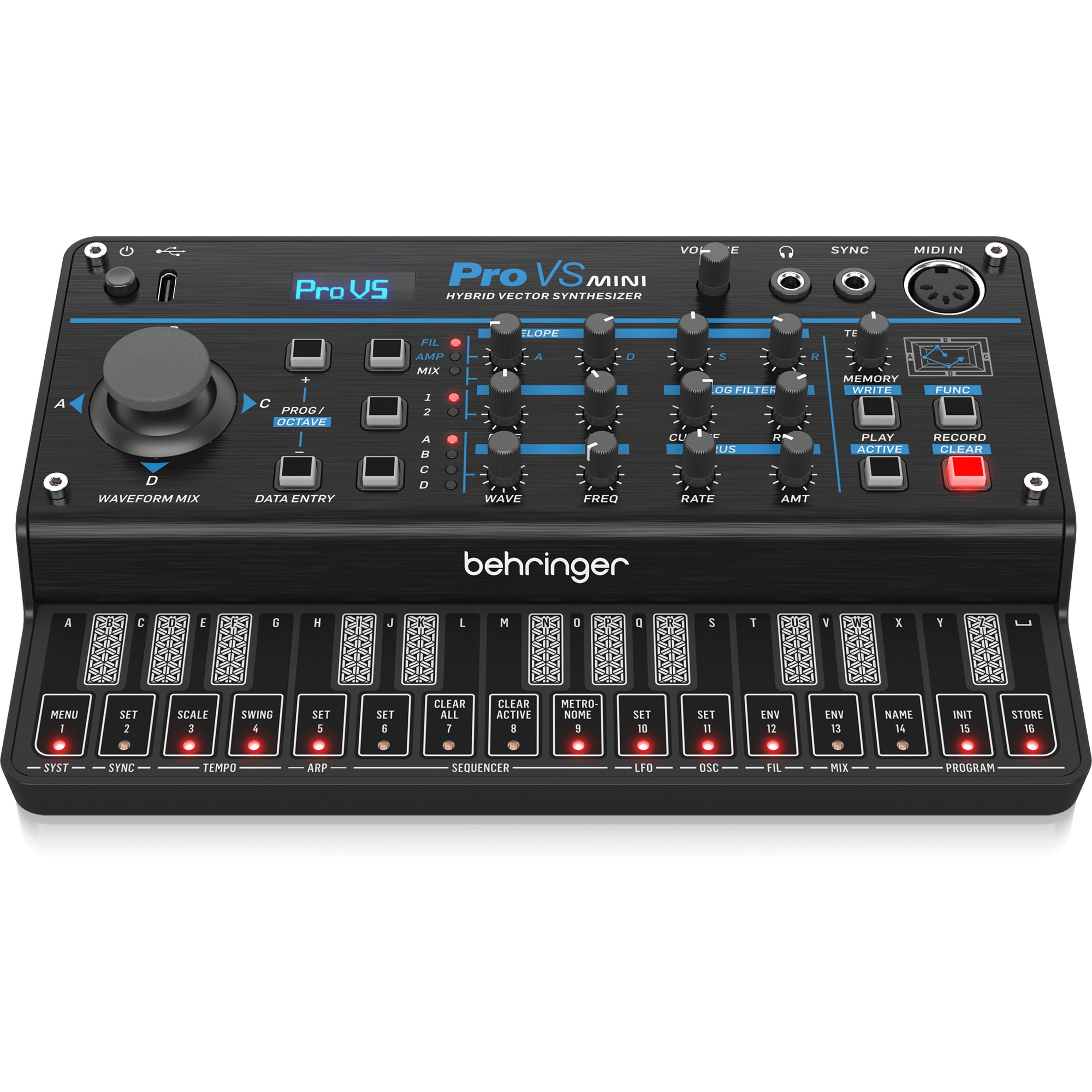 Behringer Synthesizer (Synthesizer, Analog Synthesizer), Pro VS Mini - 5 voice version - Synthesizer