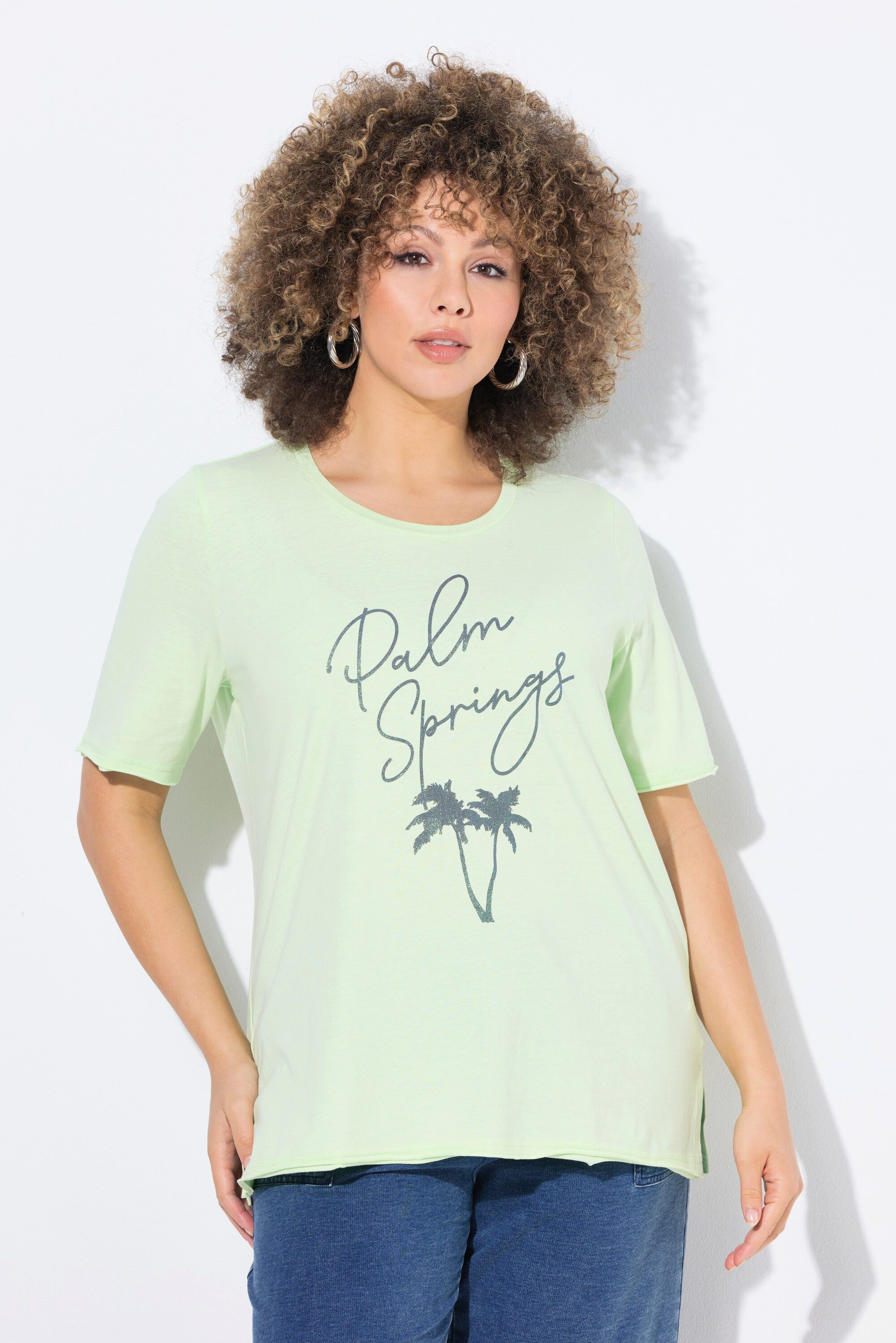 T-Shirt T-Shirt Palm Springs Classic Rundhals Halbarm