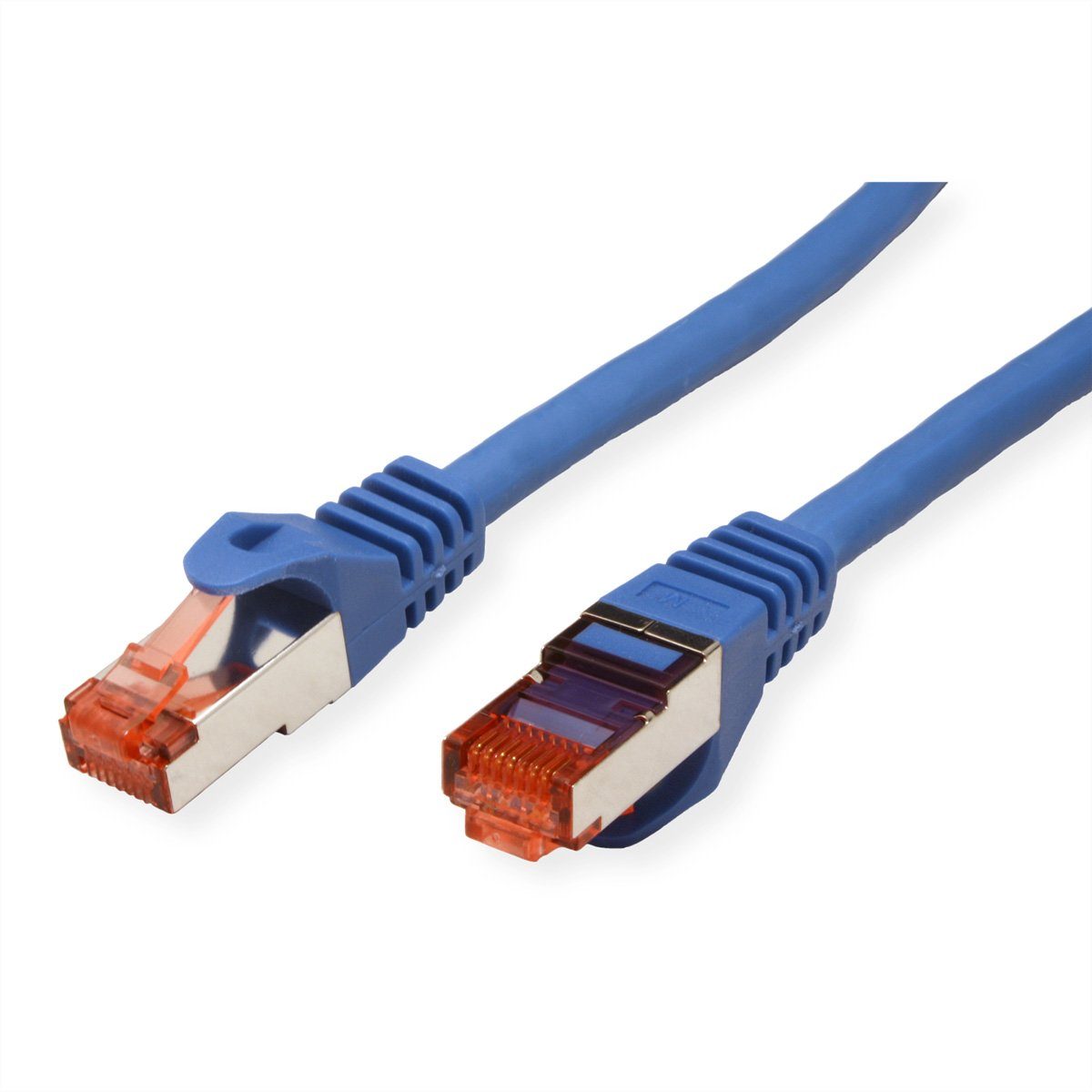ROLINE Patchkabel Cat.6 S/FTP (PiMF) LAN-Kabel, RJ-45 Männlich (Stecker), RJ-45 Männlich (Stecker) (30.0 cm), Component Level, LSOH