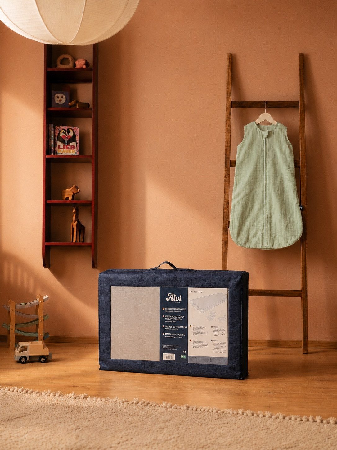 Reisebett-Matratzen Reisebettmatratze, Alvi®, 6 cm hoch, inklusive Tragetasche – Bild 5 von 5