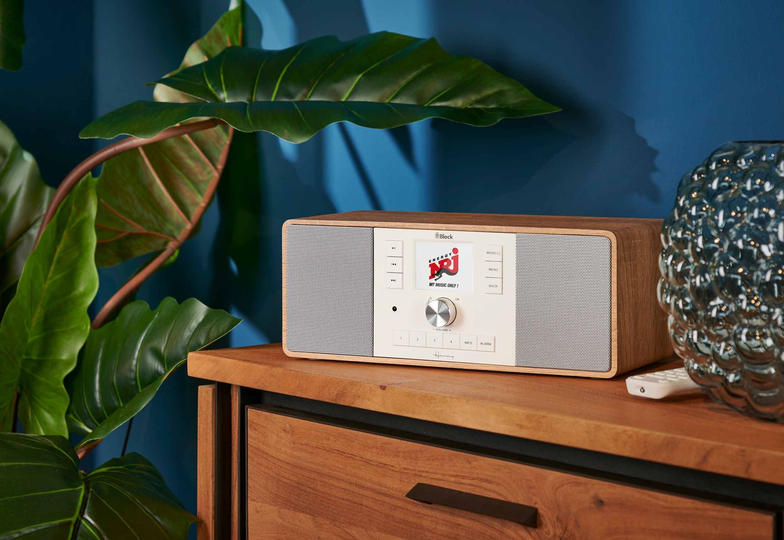 Block Block Harmony Smartradio mit DAB+, Internetradio, Spotify, Qi-Laden Digitalradio (DAB)