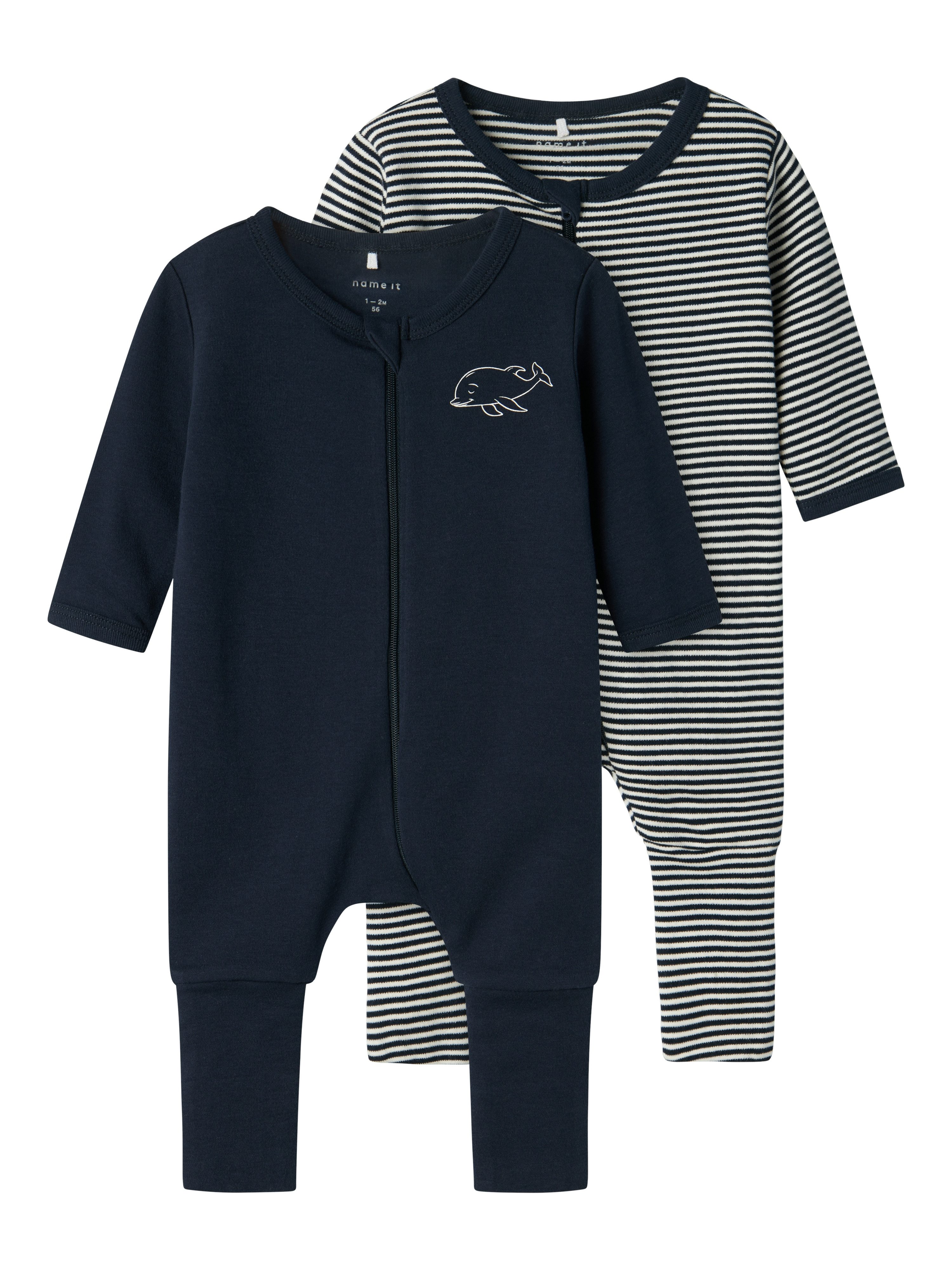 Schlafoverall NBNNIGHTSUIT 2P ZIP FF Y/D CORE 2 NOOS