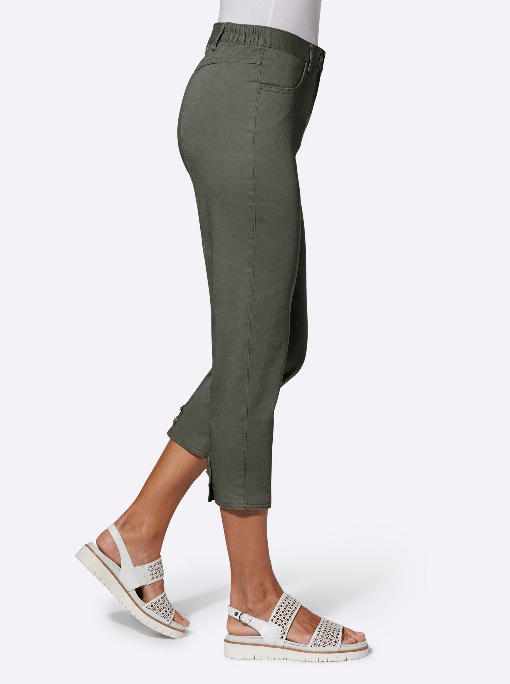 Jeansshorts 7/8-Hose komfortabel