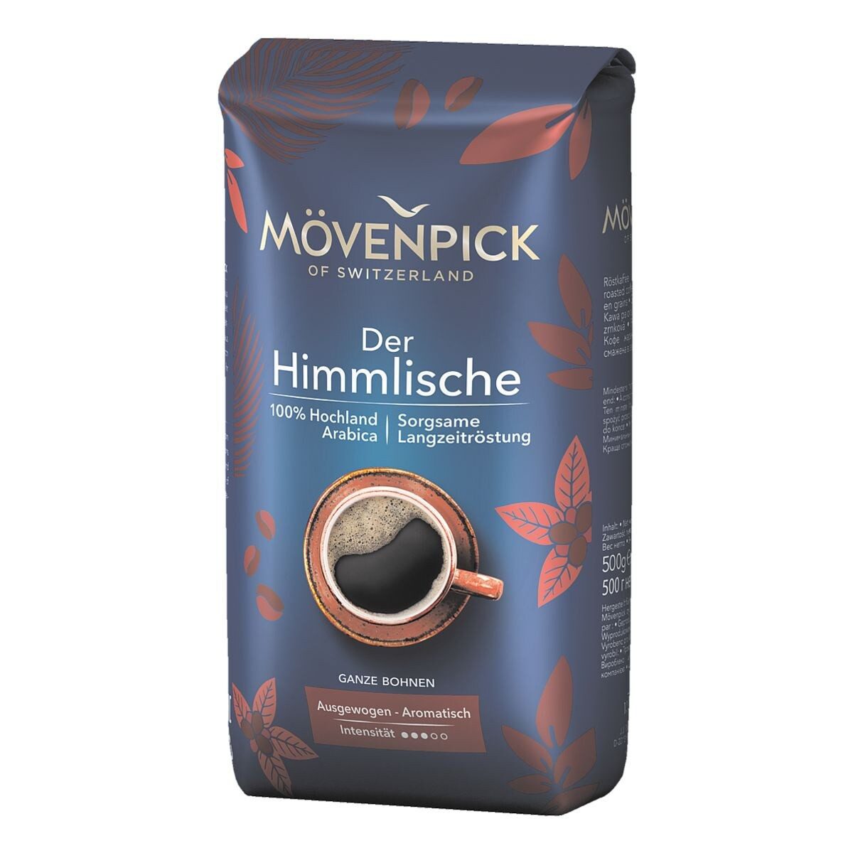 Mövenpick Kaffee Der Himmlische, 500 g, ganze Bohnen