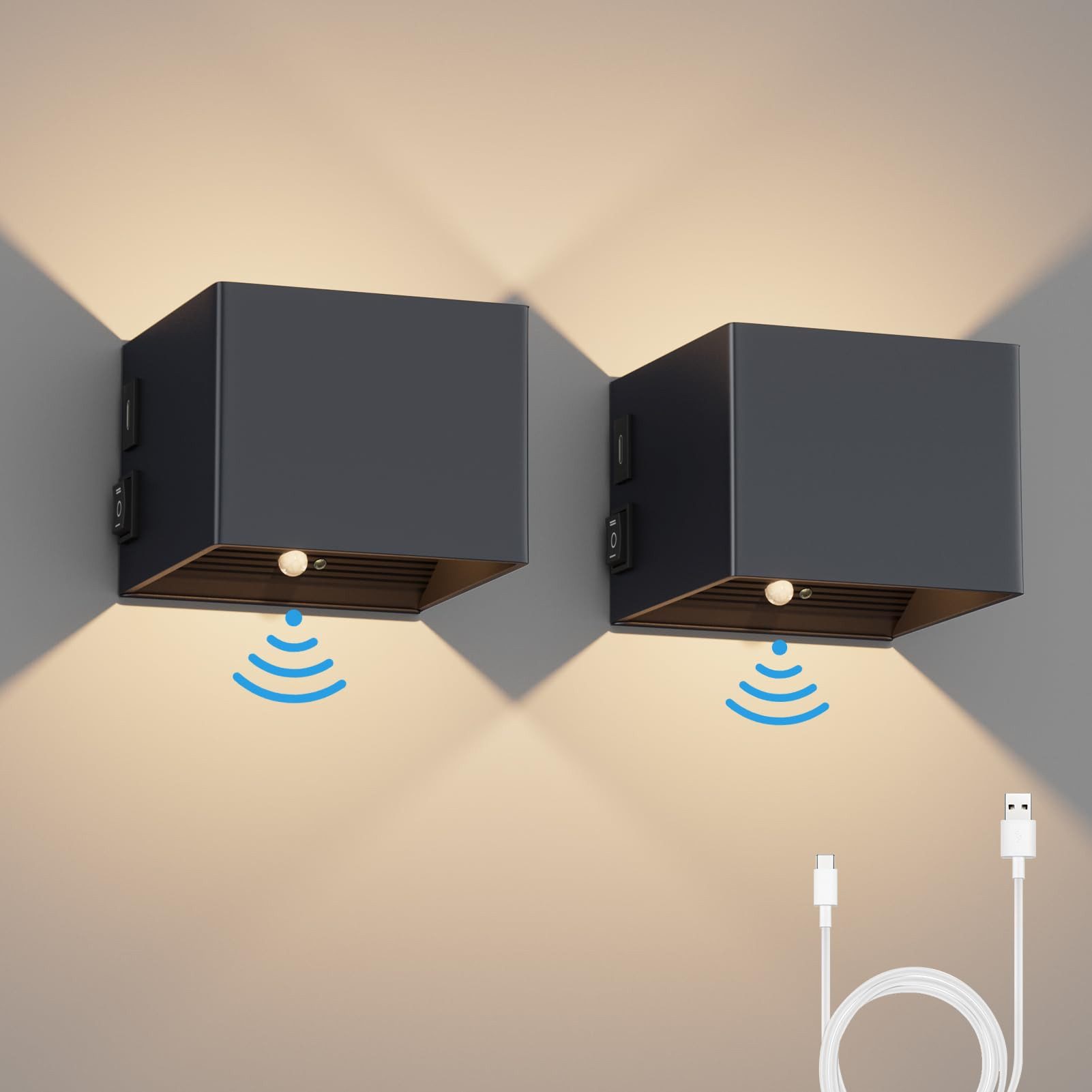 BlingBin LED Wandleuchte Akku Wandleuchte mit günstig online kaufen
