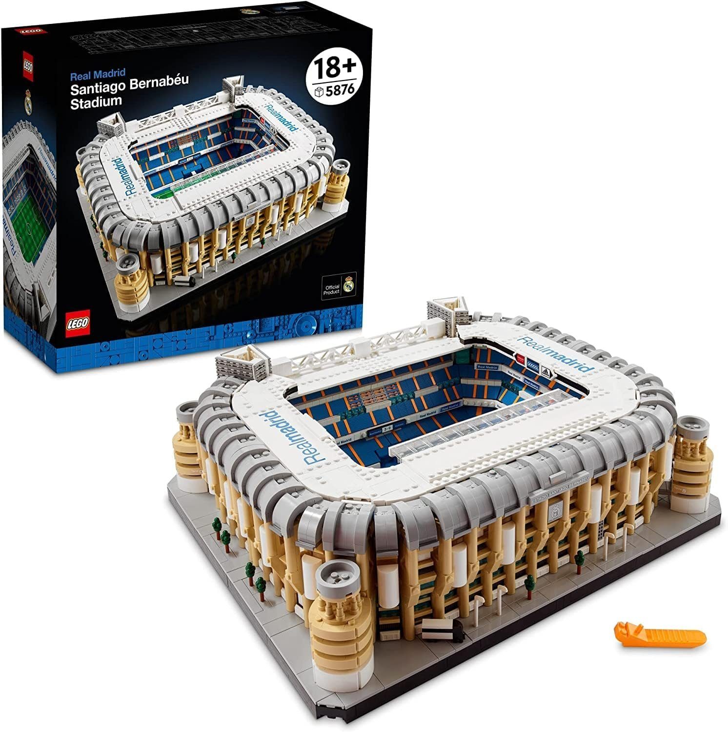 LEGO® Creator Expert - Real Madrid - Santiago Bernabéu Stadion (10299) Konstruktions-Spielset, (5876 St)