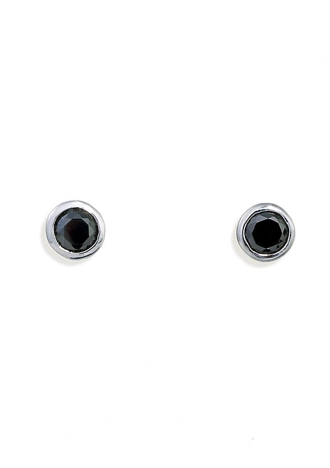 Amor Paar Ohrstecker, mit Zirkonia (synth)