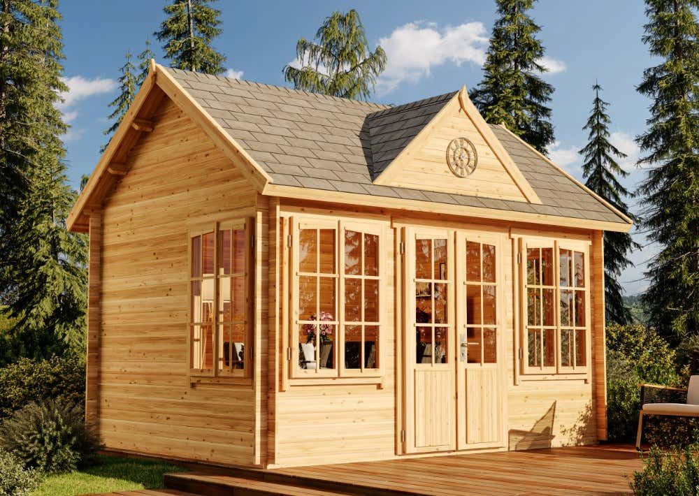 Alpholz Gartenhaus Holz CLOCKHOUSE® 28, BxT: günstig online kaufen