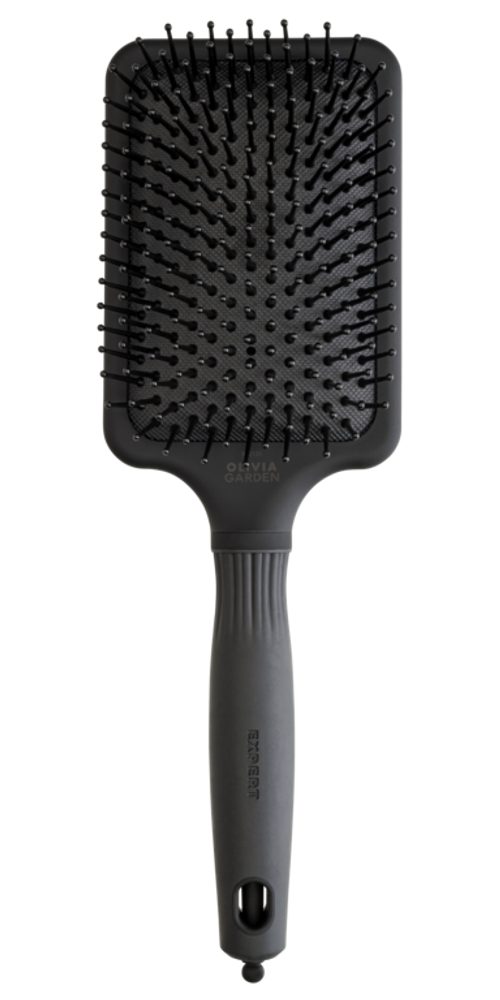 OLIVIA GARDEN Haarbürste Olivia Garden Expert Care Rectangular Nylon Black Label Large