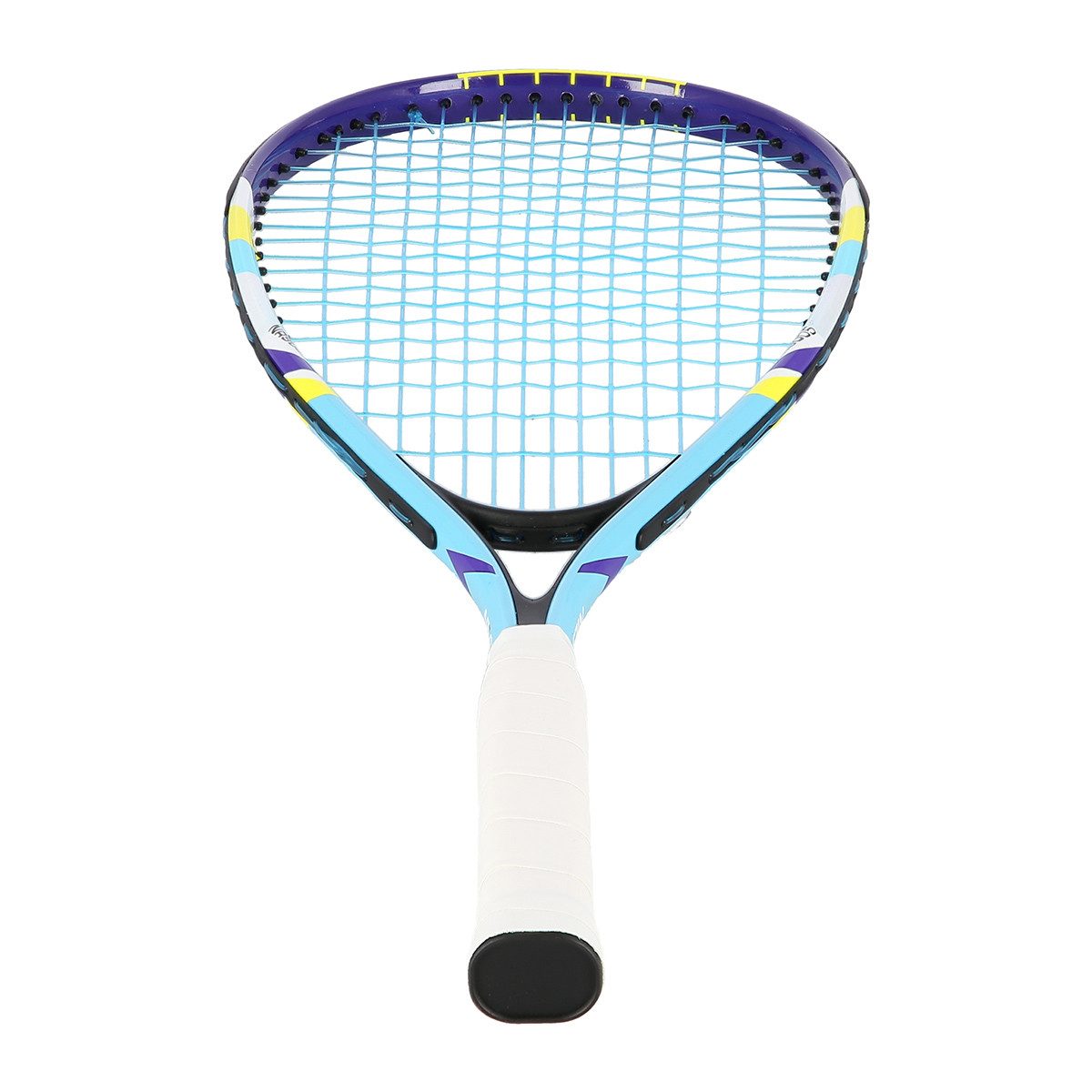 Nils Speed-Badmintonschläger Crossmintonschläger Set 2x Schläger blau 3x Federbälle Speed Badminton