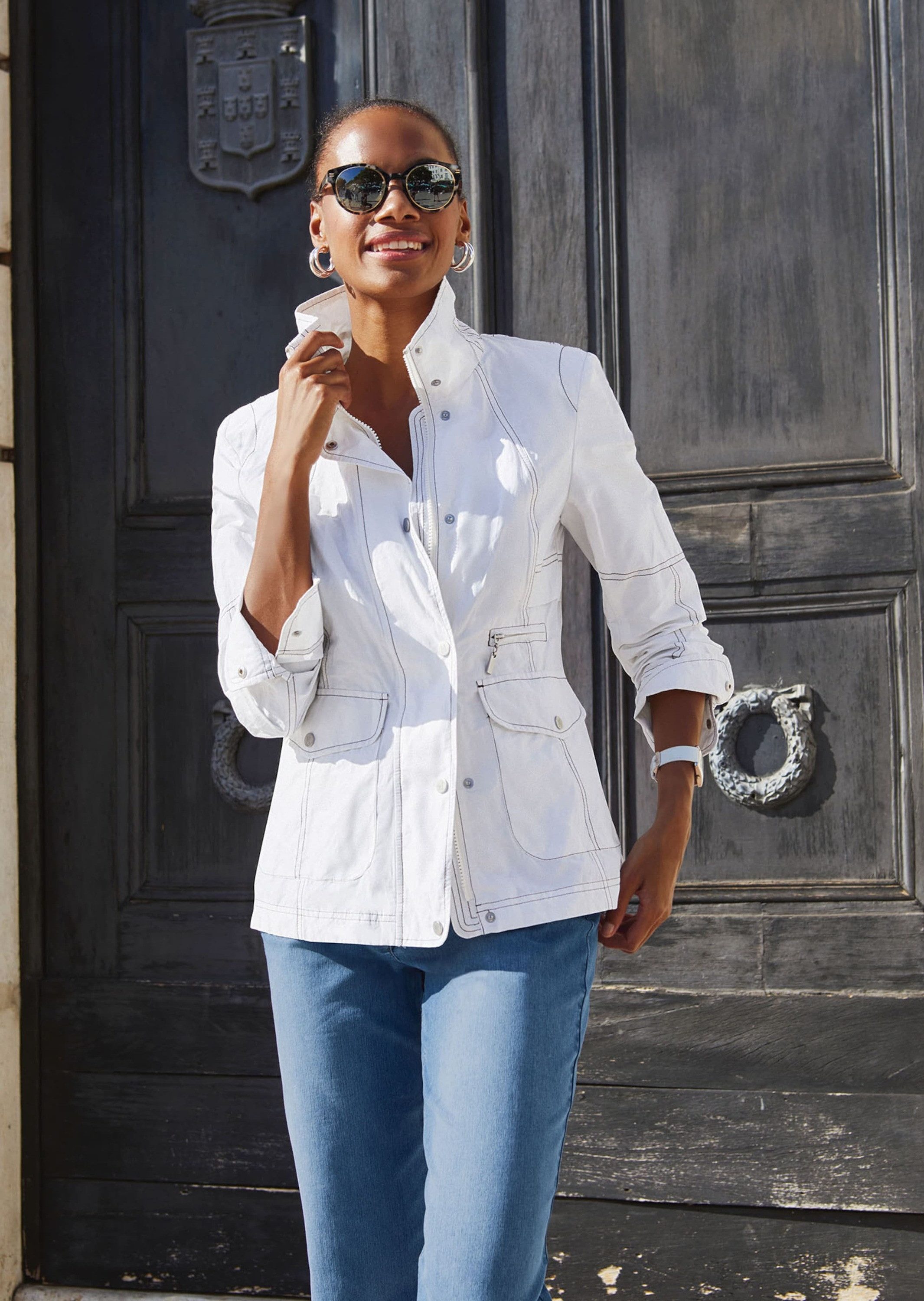 MADELEINE Sommerjacke Leichte Sommerjacke für den perfekten femininen Look günstig online kaufen