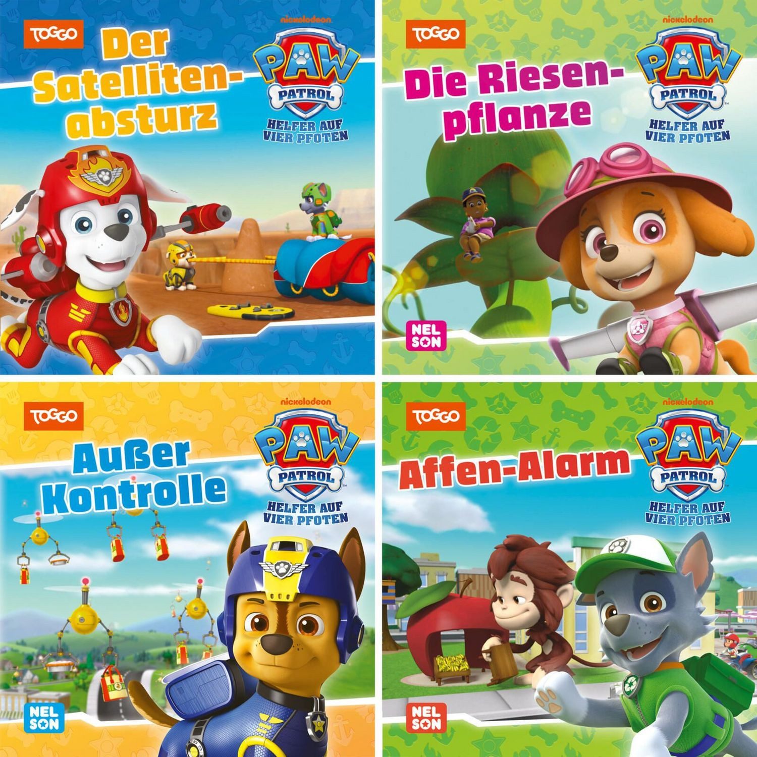 4er-Set Maxi-Mini 63: PAW Patrol / diverse