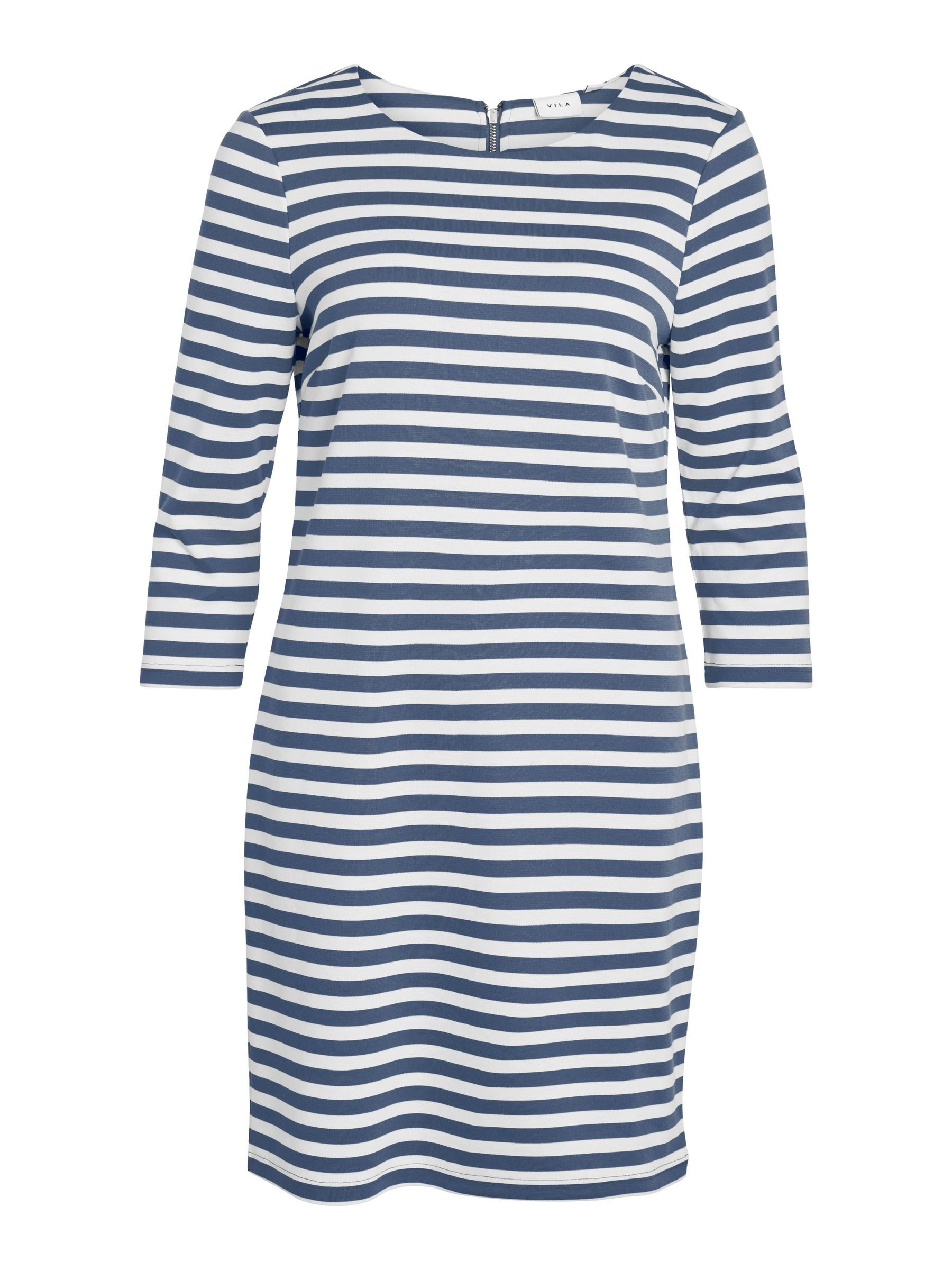 Vila Shirtkleid Kurzes Casual mit Rundhals günstig online kaufen