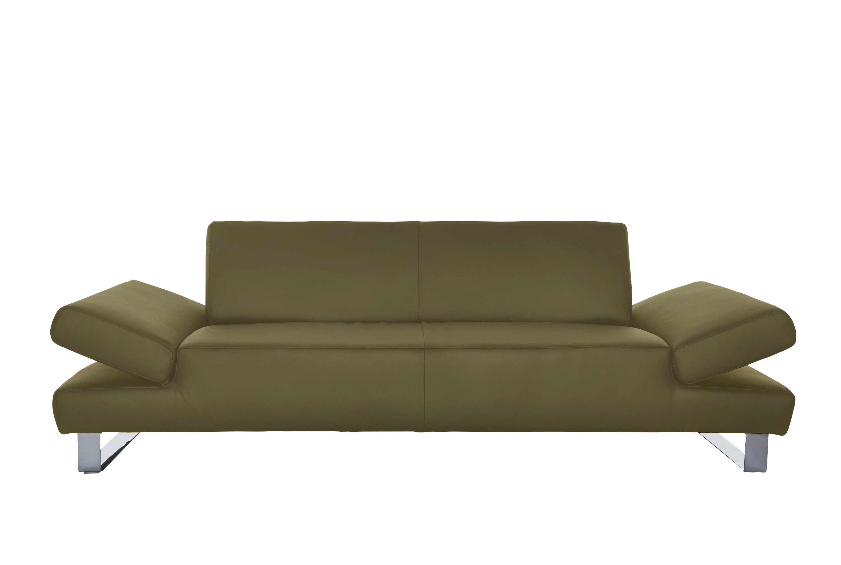 W.SCHILLIG 3-Sitzer taboo Designsofa mit hohem Sitzkomfort, mit Übertiefe, inklusive Armlehnenverstellung