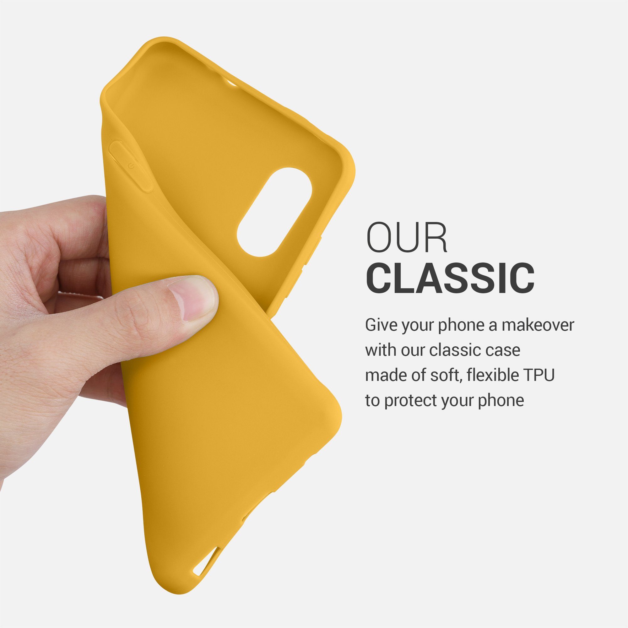 kwmobile Handyhülle Hülle für Samsung Galaxy Xcover Pro, Hülle Silikon - Soft Handyhülle - Handy Case Cover