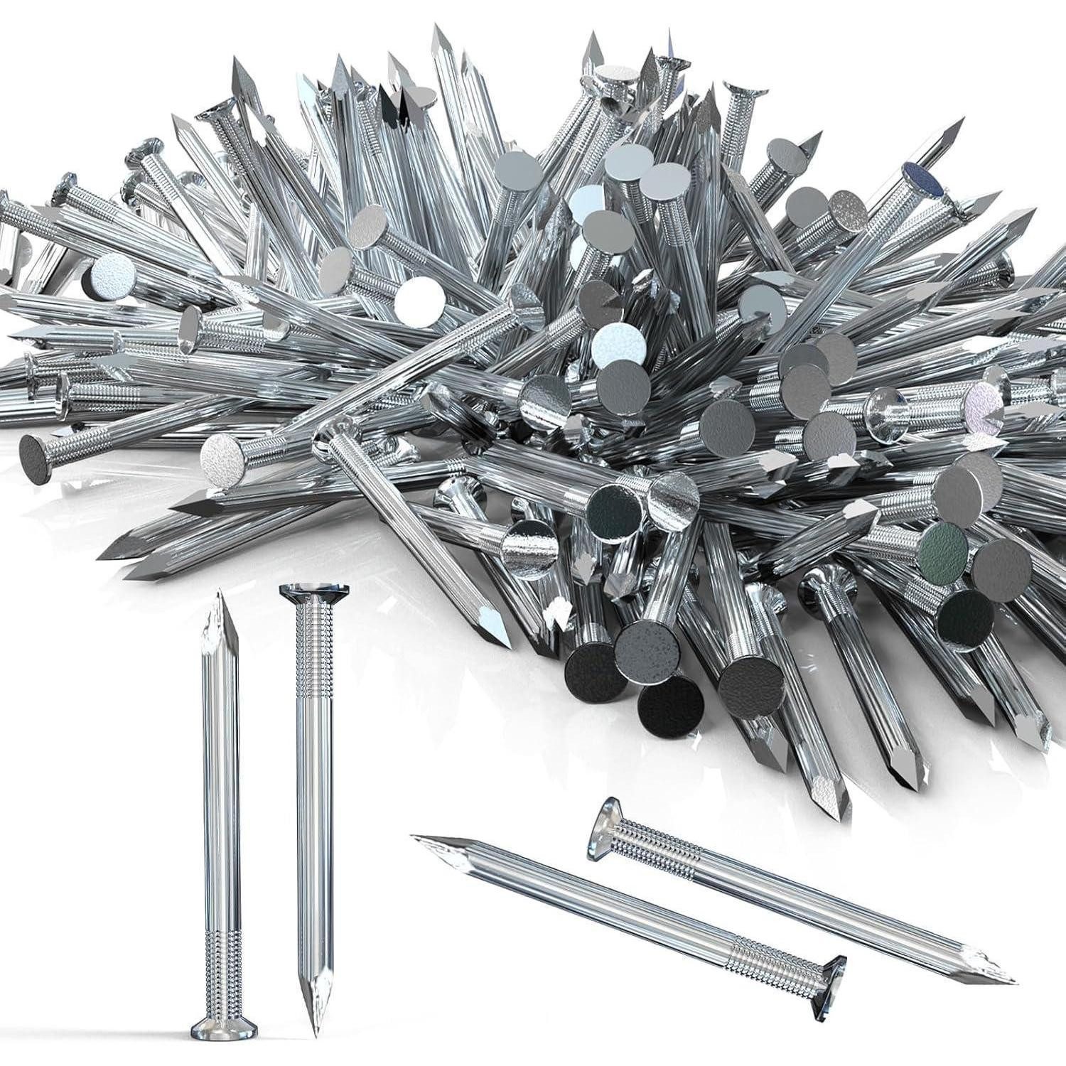 LuxusKollektion Stahlnagel Nägel Stahlnägel Betonnägel Bilderrahmen Holz Ziegelstein 40mm 60pcs