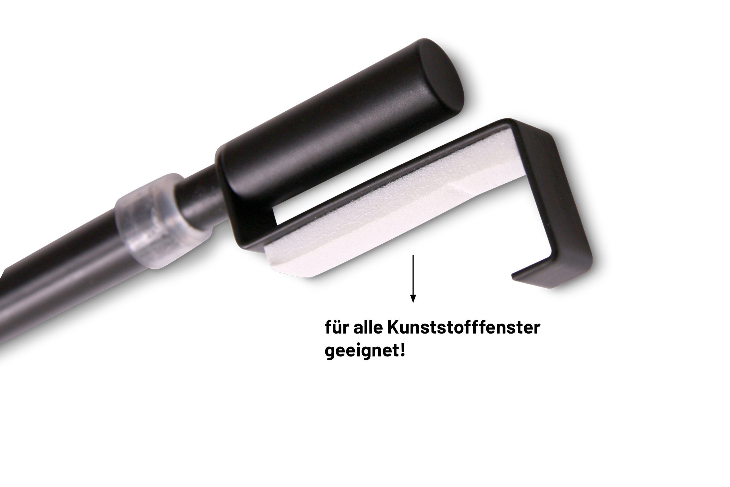Deco-Raum Spannvitrage Gardinenstange für Fenster Spannstange günstig online kaufen