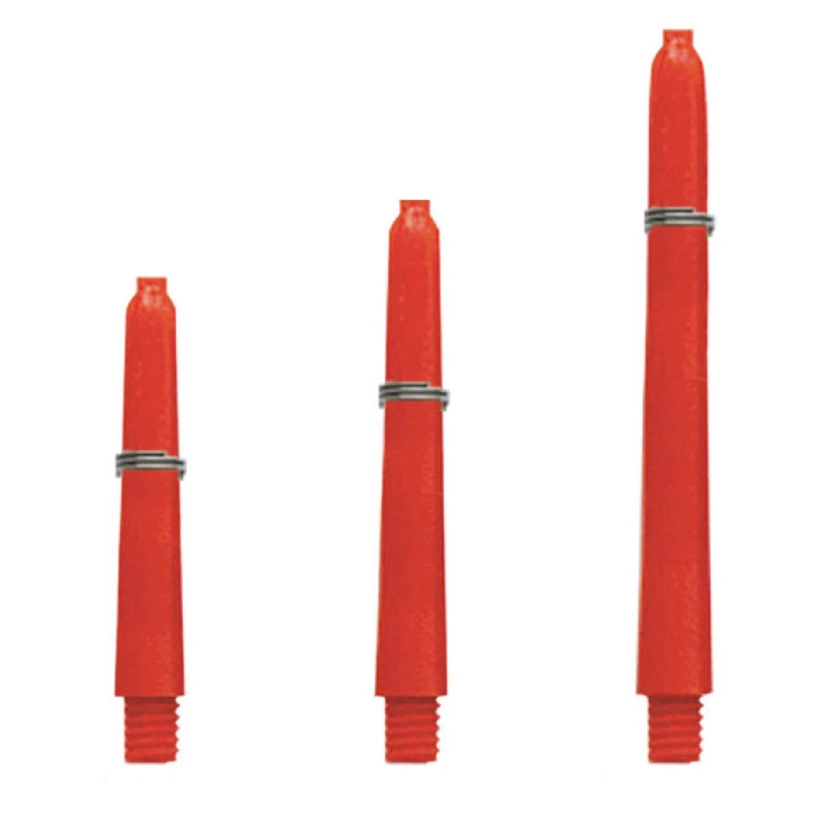 Dartpfeil Ring Grip Shafts 30 mm Rot – Präzise und rutschfeste Darts-Schäfte