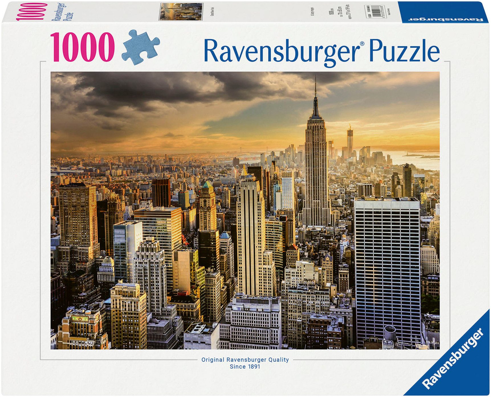 Ravensburger Puzzle Großartiges New York, 1000 Puzzleteile, Made in Germany günstig online kaufen