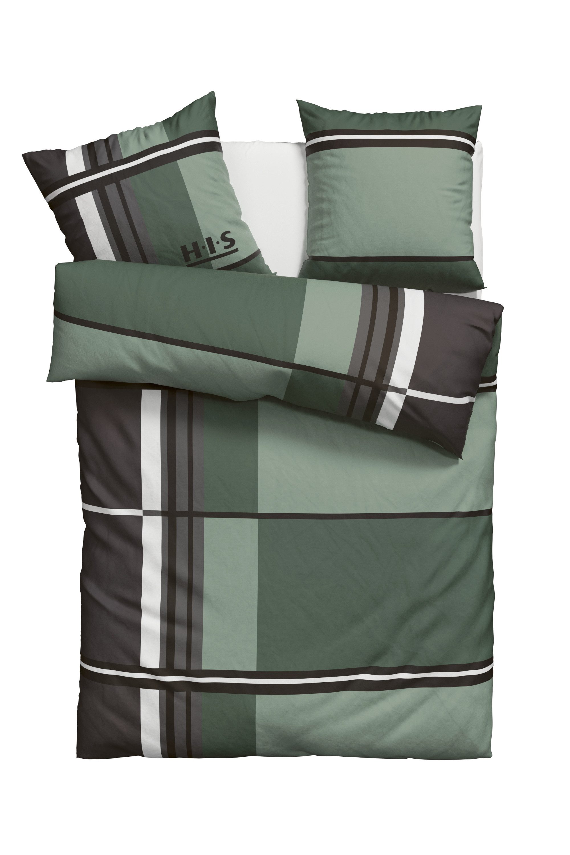 H.I.S Bettwäsche Cassia, Linon, 2 teilig, günstig online kaufen