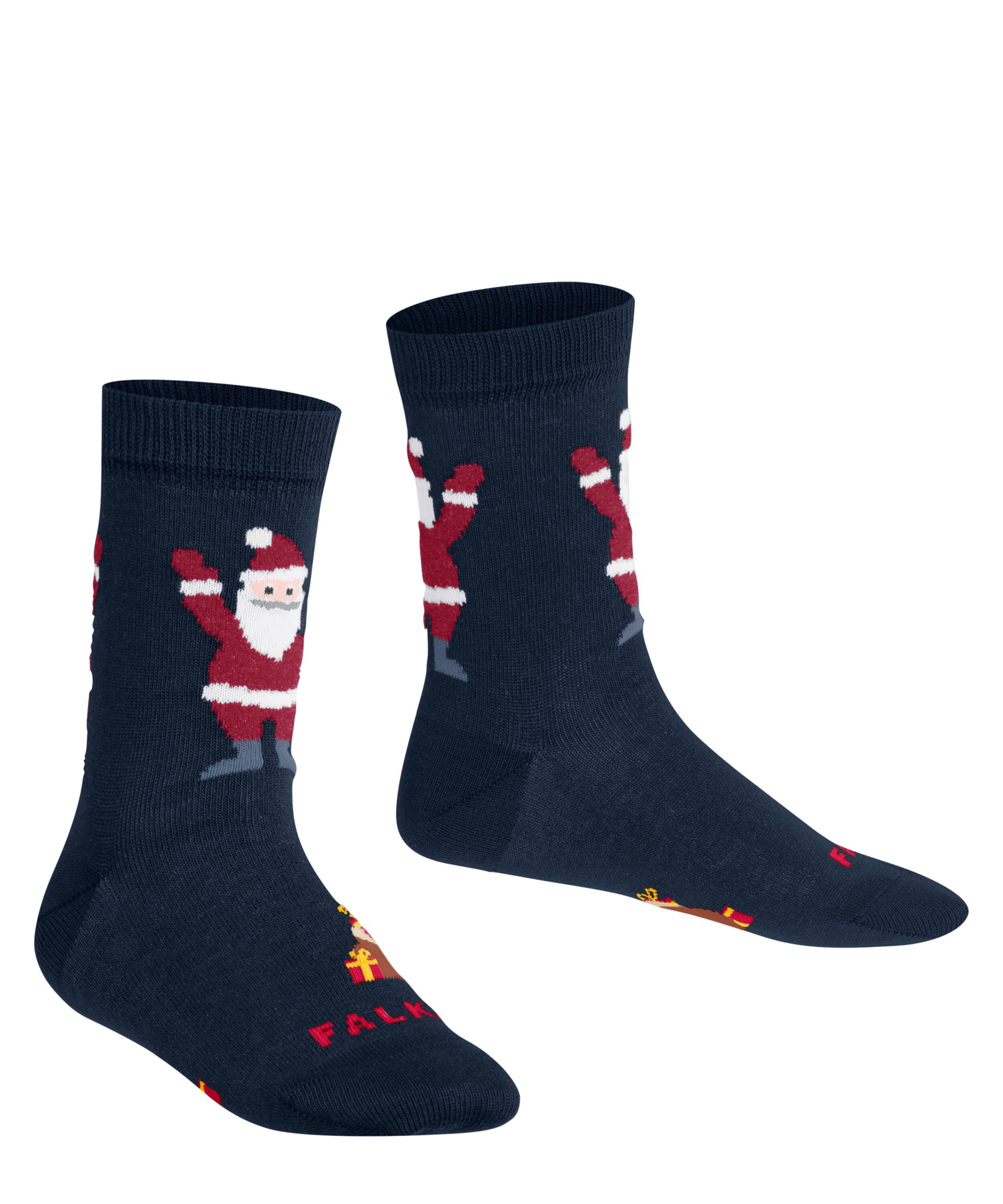 Santa (1-Paar) (6120) Happy FALKE marine Socken