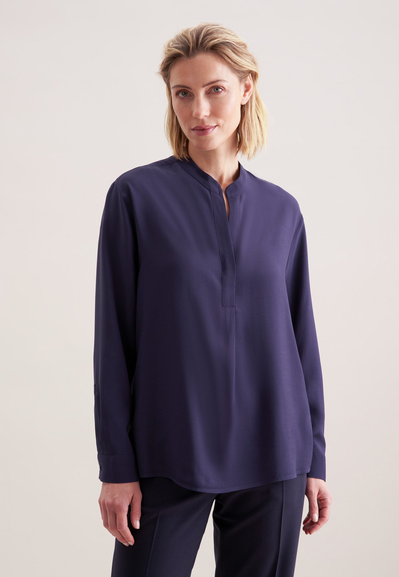 seidensticker Klassische Bluse 1/1 Uni