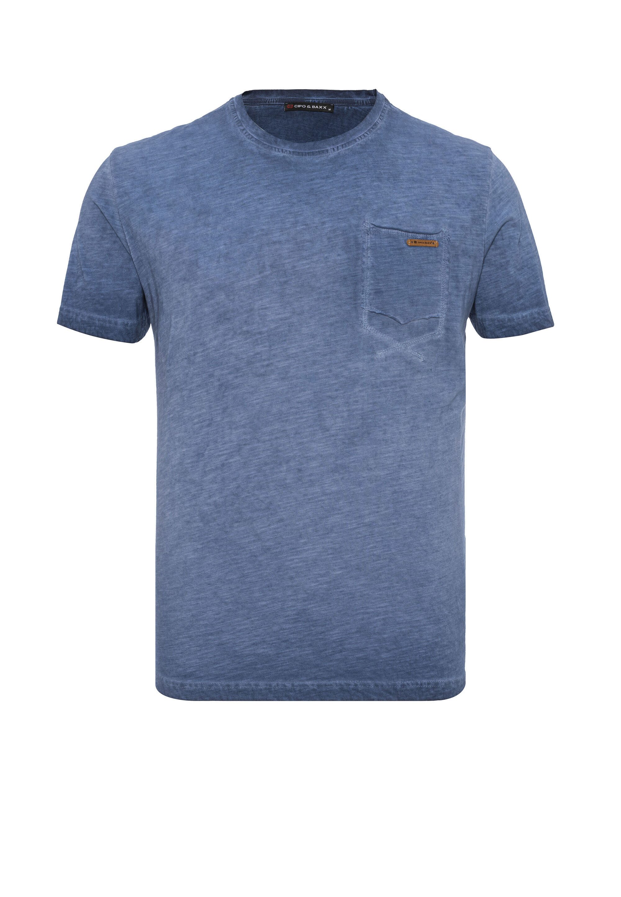 Cipo & Baxx T-Shirt CT810 Auffälliger Front-Print