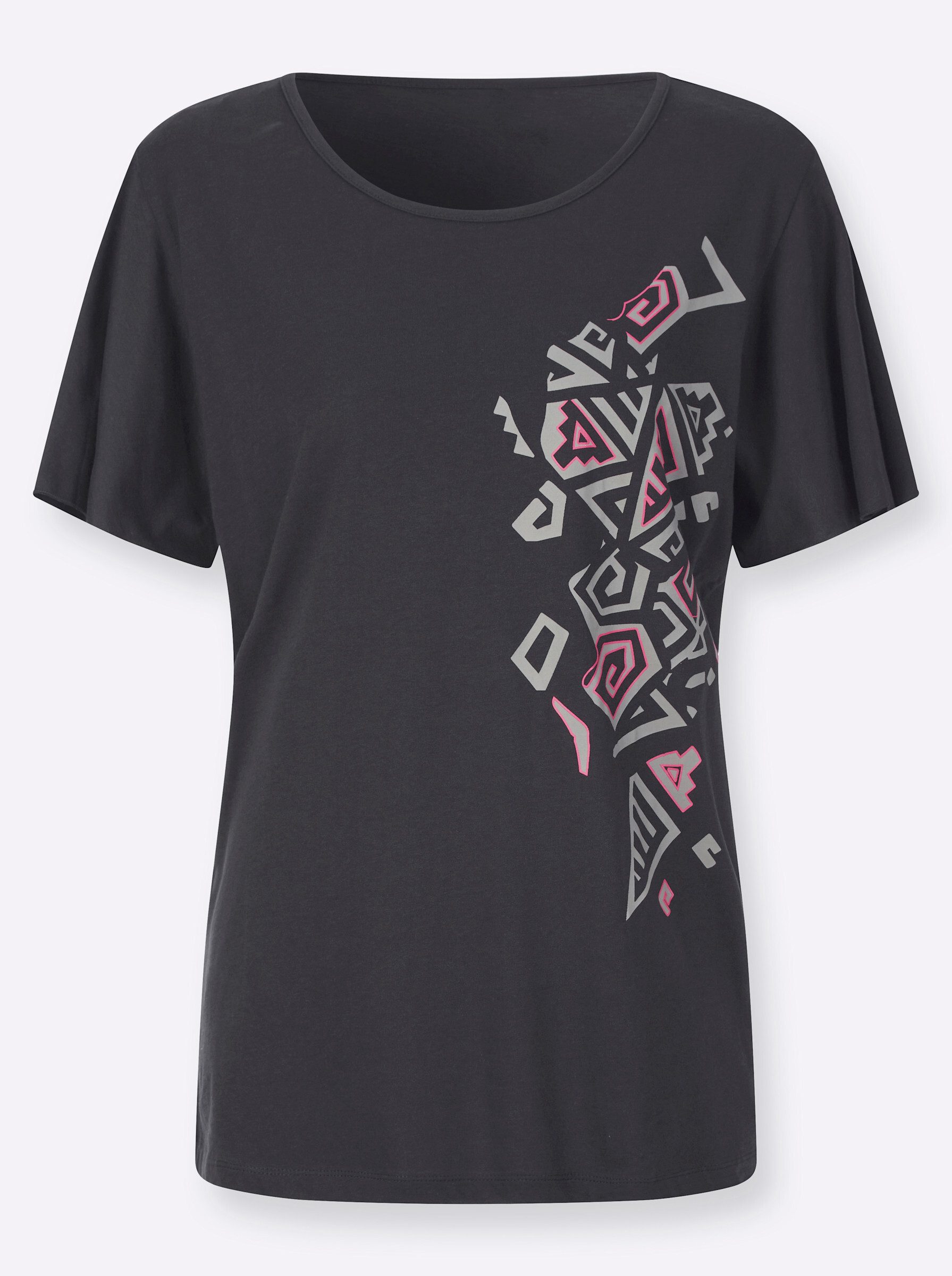 Trainingsshirt Longshirt Kurzarm