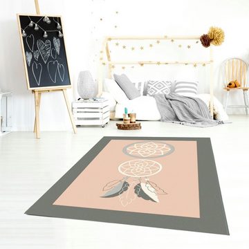 Kinderteppich Traumfänger, LIVONE Happy Rugs for Kids, rechteckig, Höhe: 18 mm, weicher Flor