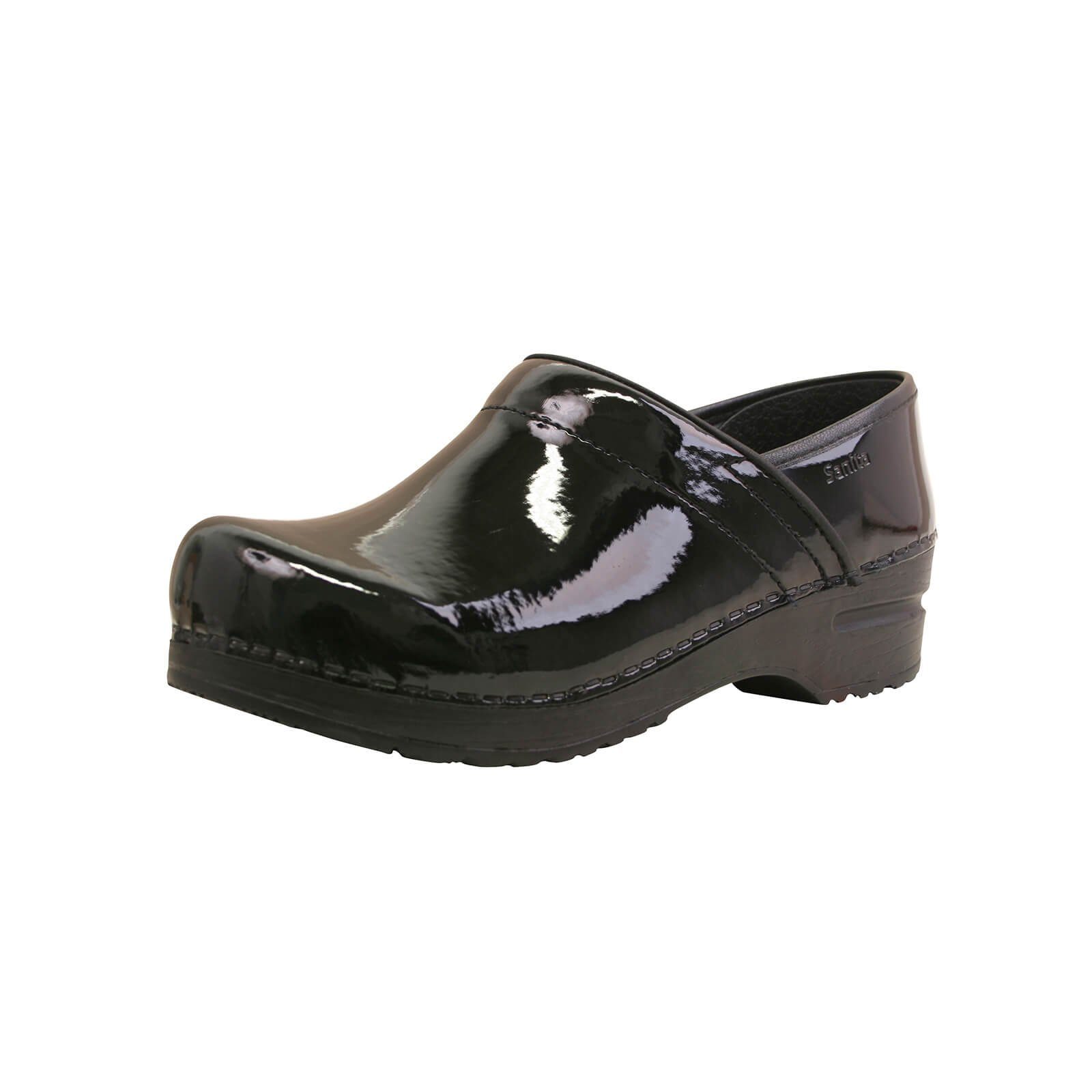 Original-Prof. Patent Clog Black Sandale