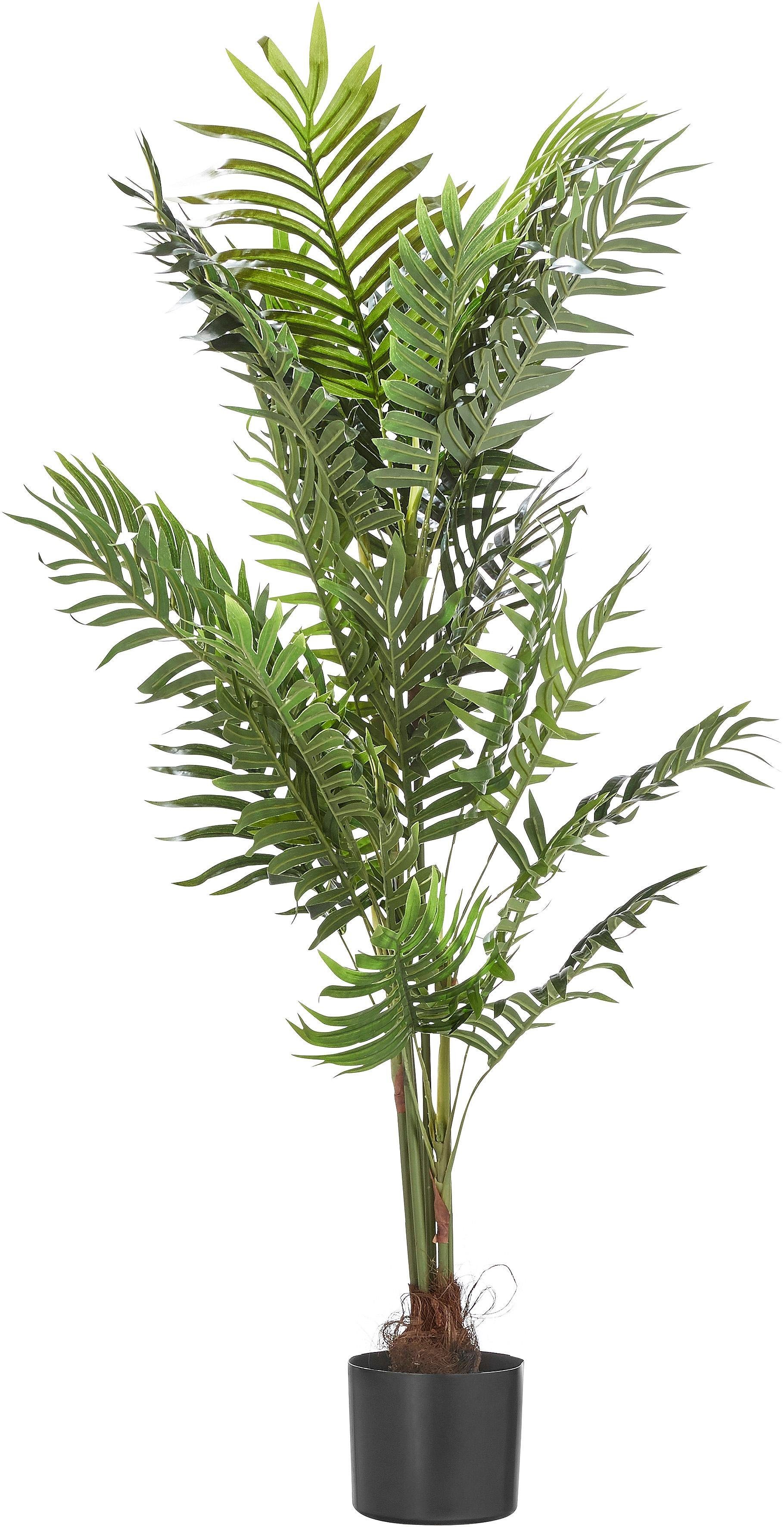 Creativ 110 cm Höhe Palme, Kunstpalme green,