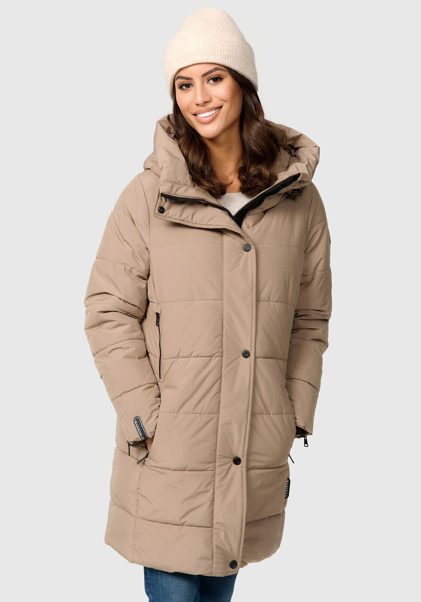 Marikoo Winterjacke Karumikoo XVI mit großer Kapuze
