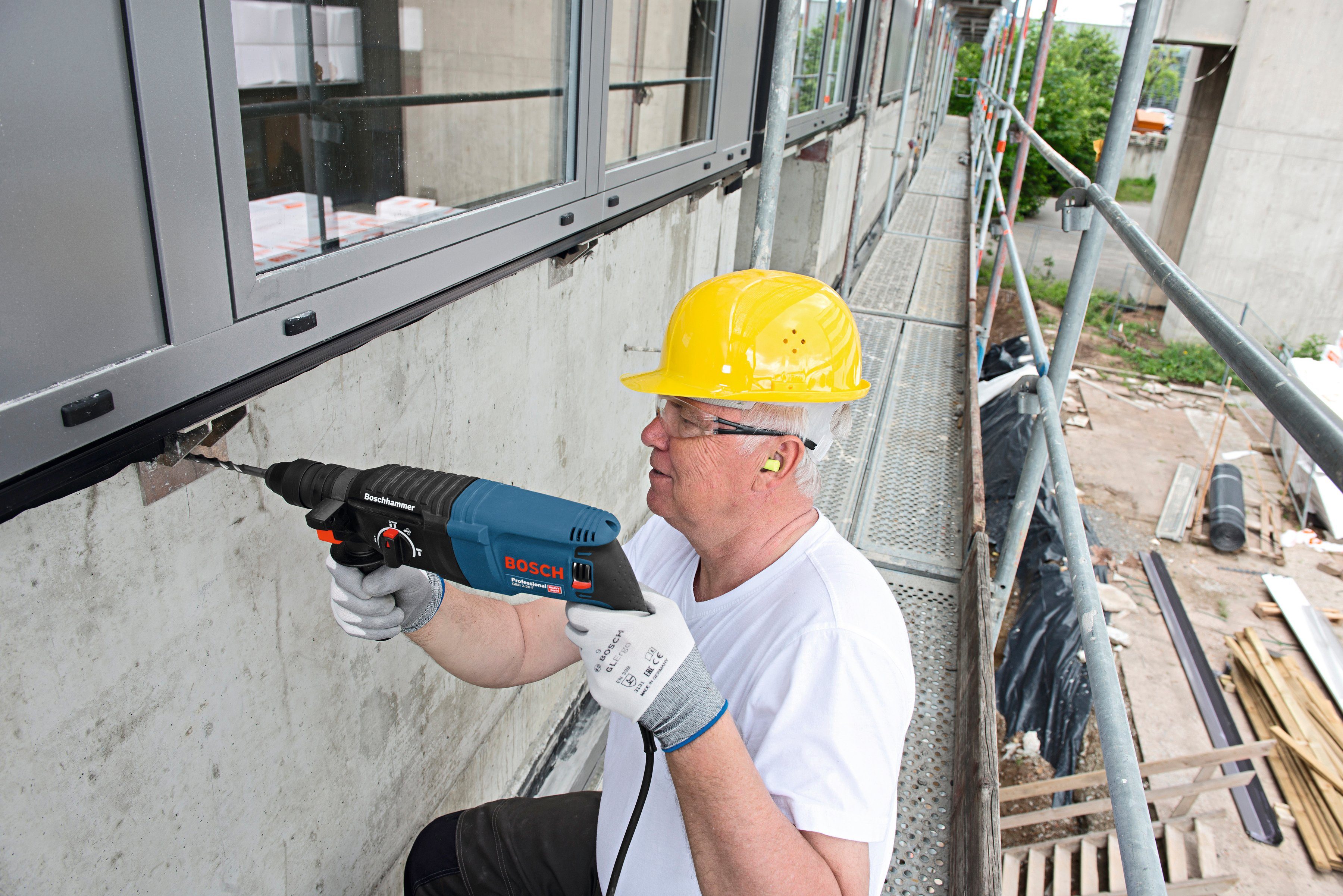 Bosch Professional Bohrhammer GBH 2-26 F Professional, 230 V, max. 900 U/min, (1-tlg), Vario-Lock, mit SDS plus