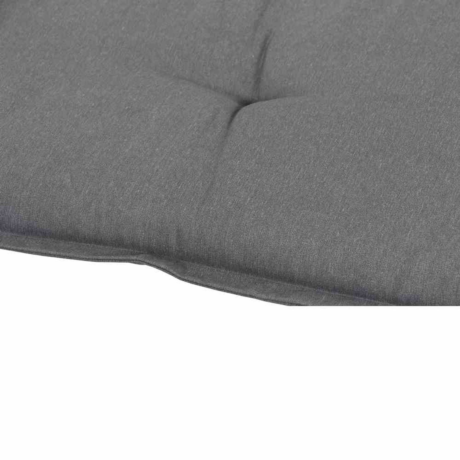 Madison Bankauflage Panama grau, Auflage zu Bank 140 cm 50% Baumwolle / 45% Polyester