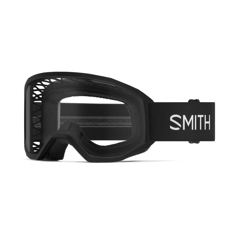 Smith Fahrradbrille Loam MTB (Carbonic-X Glas, 100% UVA-UVB-Schutz) schwarz/transparent