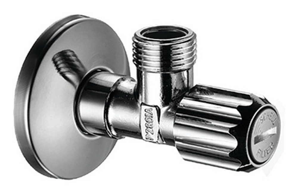 hansgrohe Eckventil, Mit Feinfilter Abgang G 3/8 - Chrom