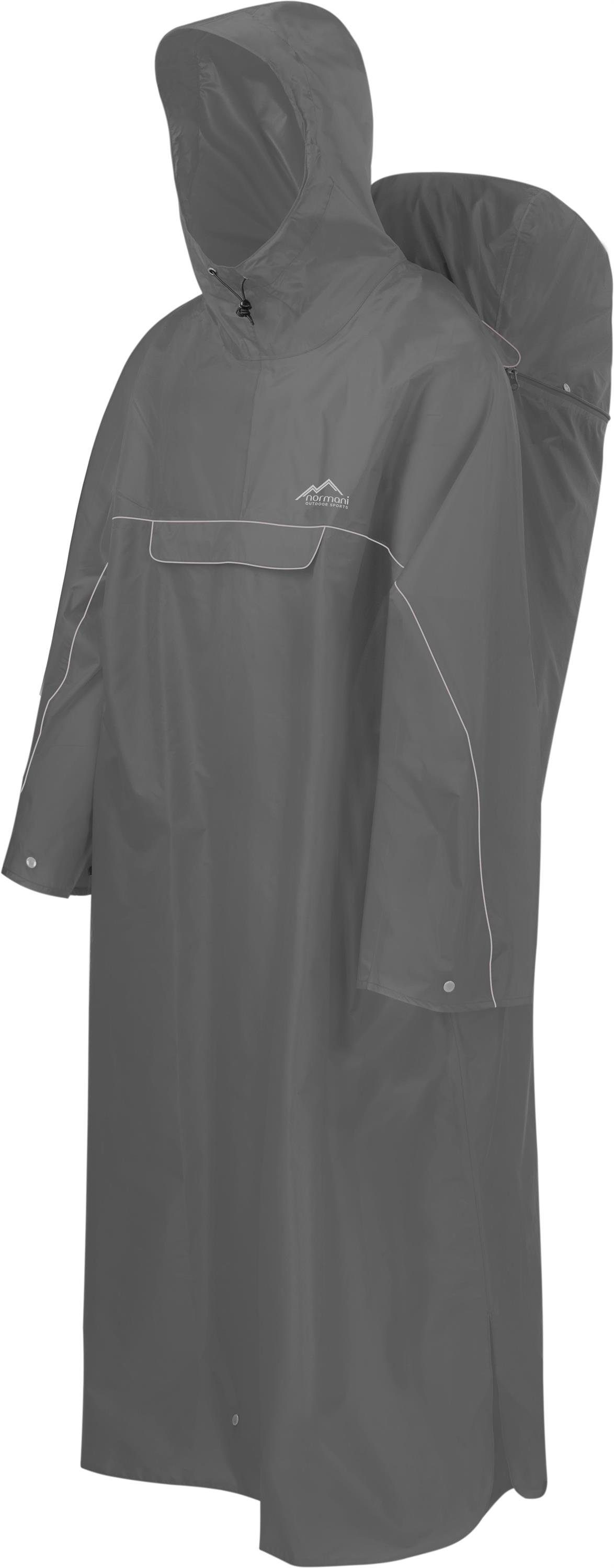 normani Regenponcho Regenponcho Tutunendo mit Rucksackfunktion - Extra Lang günstig online kaufen