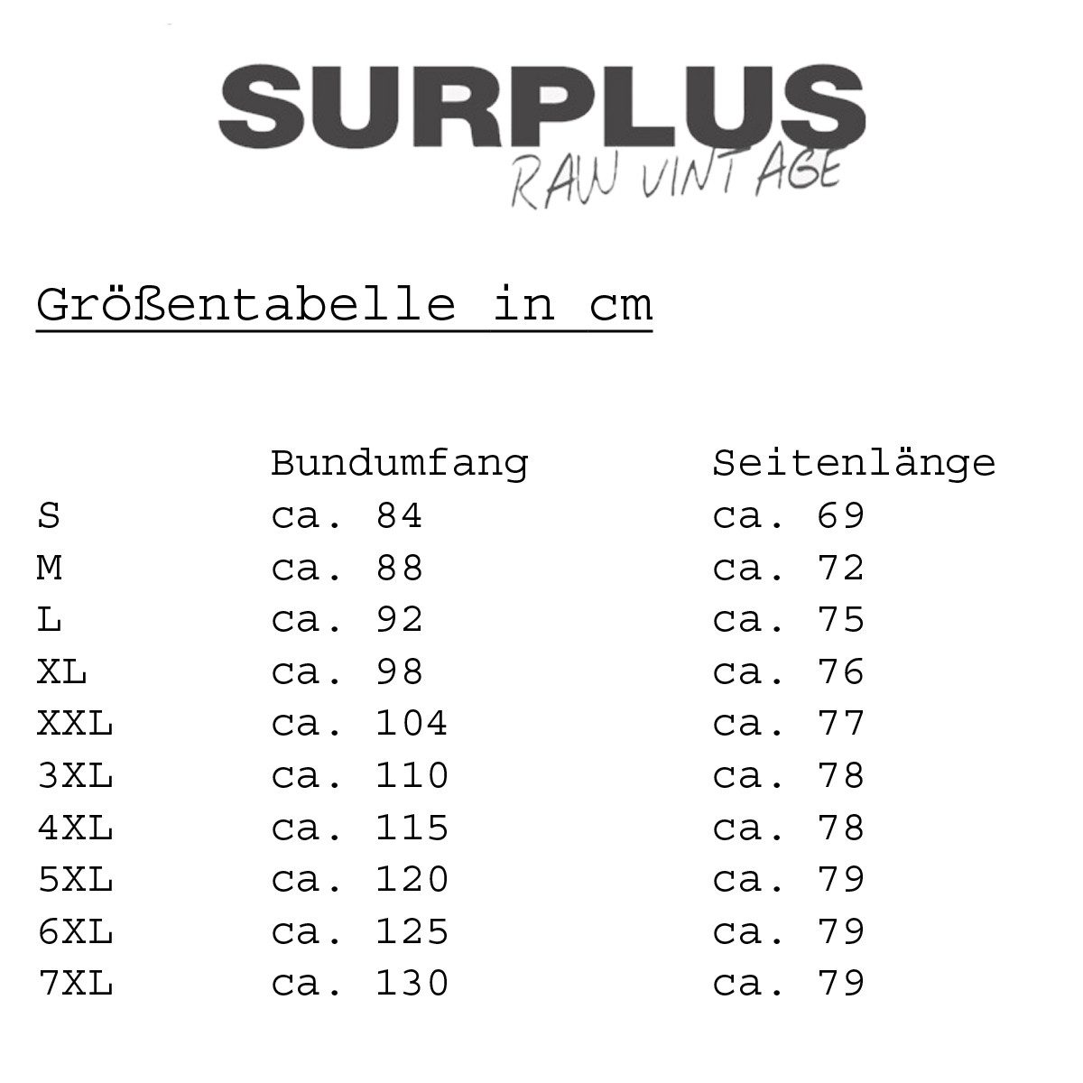 Surplus Raw Vintage Cargoshorts SURPLUS Trooper günstig online kaufen