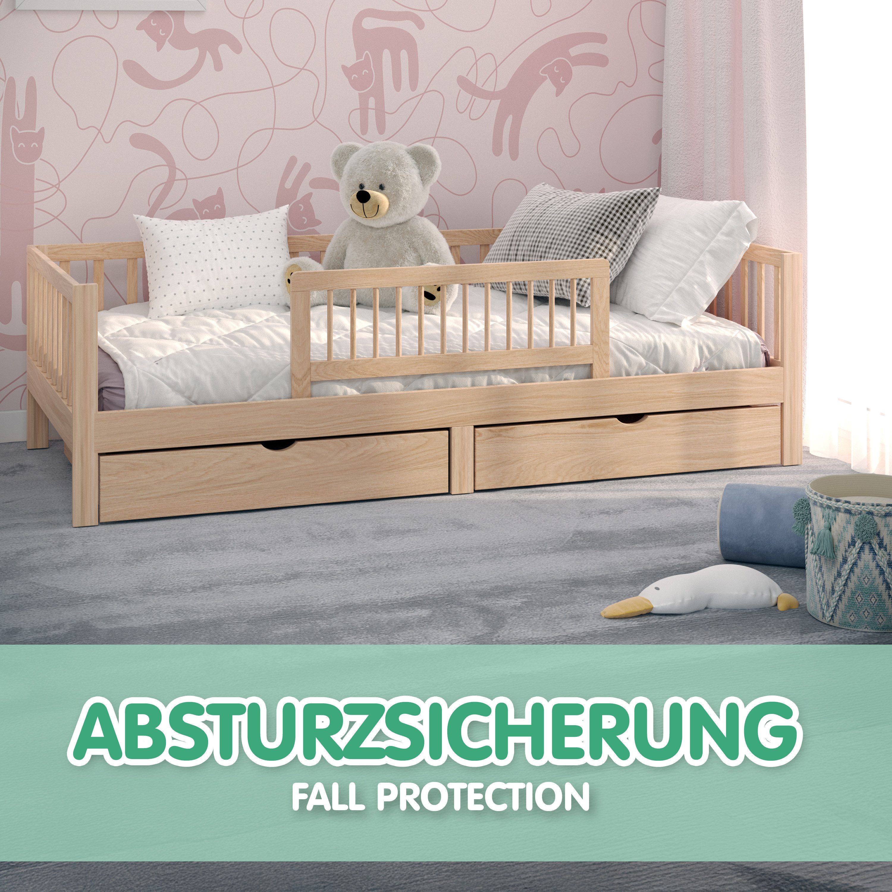 CADANI Bettschutzgitter Kinder Bettgitter BAR 90N günstig online kaufen