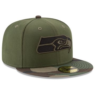 New Era Fitted Cap 59Fifty Seattle Seahawks