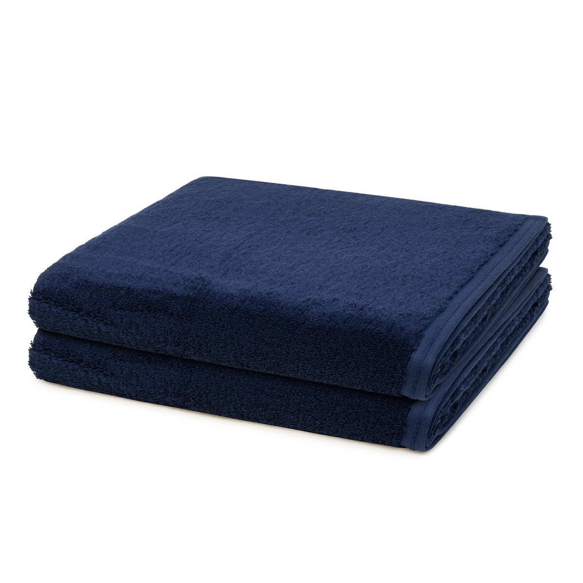 Vossen Handtuch Set Vegan Life, Frottee (Spar-Set, 2-St), 2 X Duschtuch im Set - Baumwolle - Saugstark