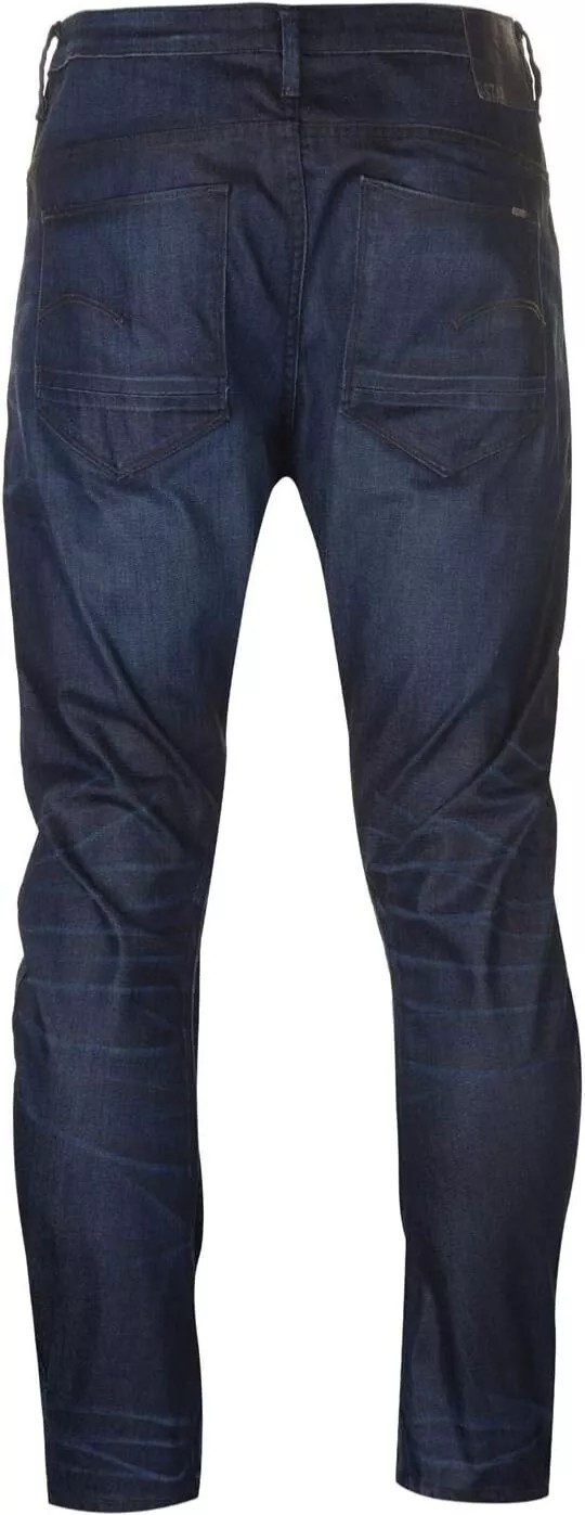 G-STAR Tapered-fit-Jeans G- Star ARC 3D Tapered Comfort Lexic Denim Damen Jeans, Dark Age mit Stretch-Anteil, 5-Pocket-Style