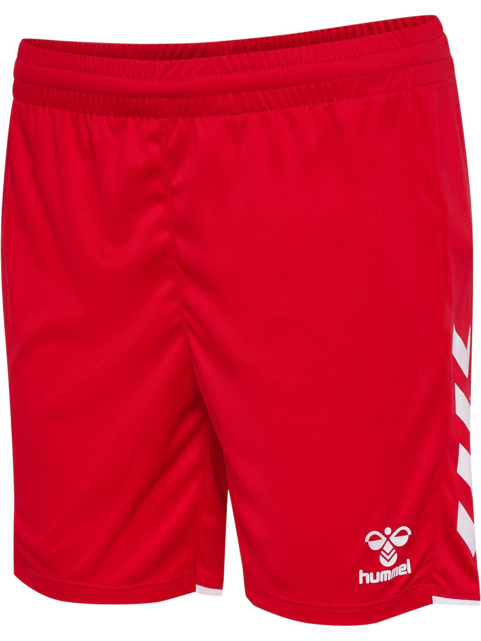 Sporthose hmlCORE 2.0 Shorts (angenehmes Tragegefühl) kurz rot/weiss Damen
