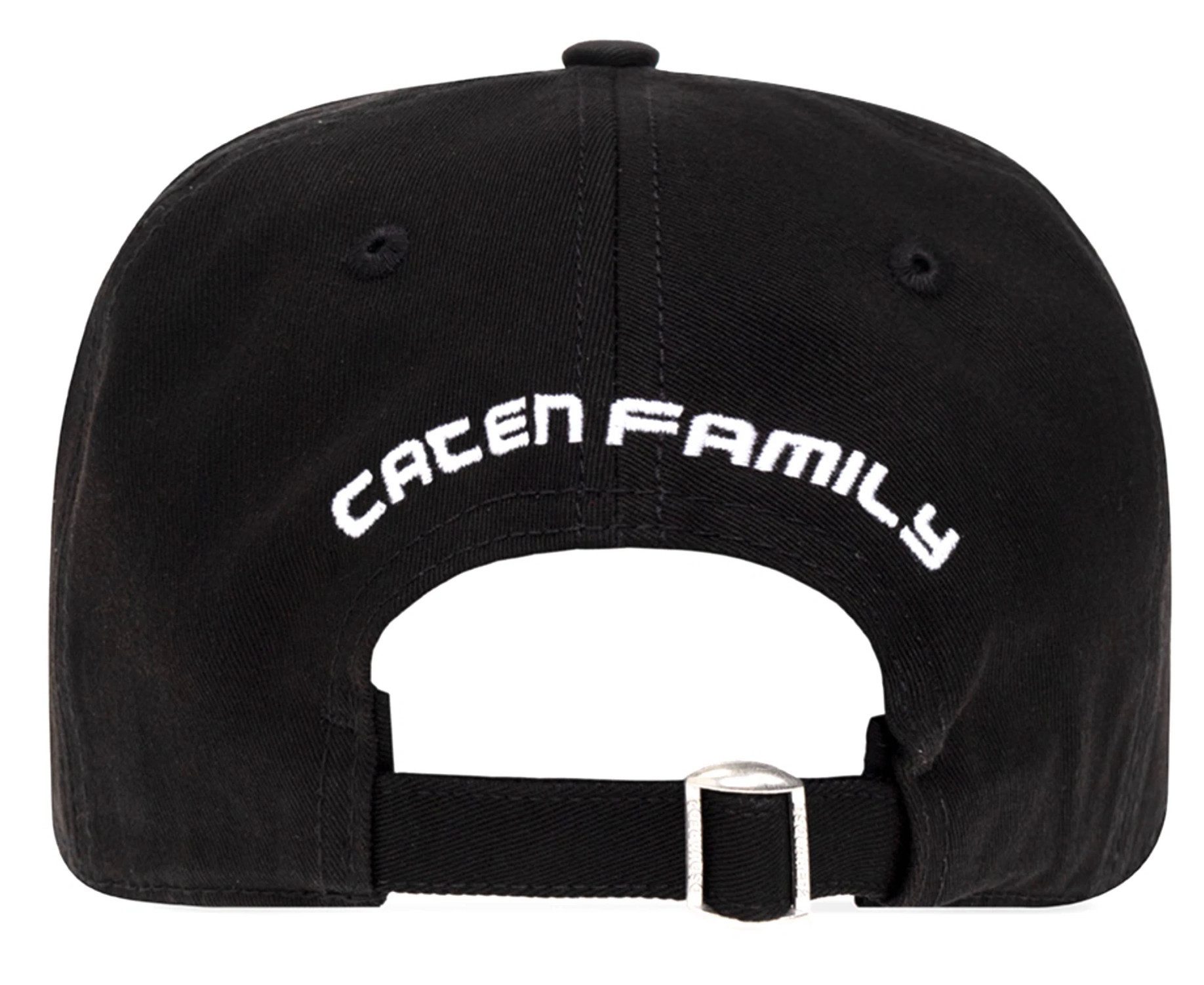 Dsquared2 Baseball Cap Caten Family Icon Trucker Cap Kappe Mütze Basebalkappe Rückseite mit gesticktem „CATEN FAMILY“ Schriftzug