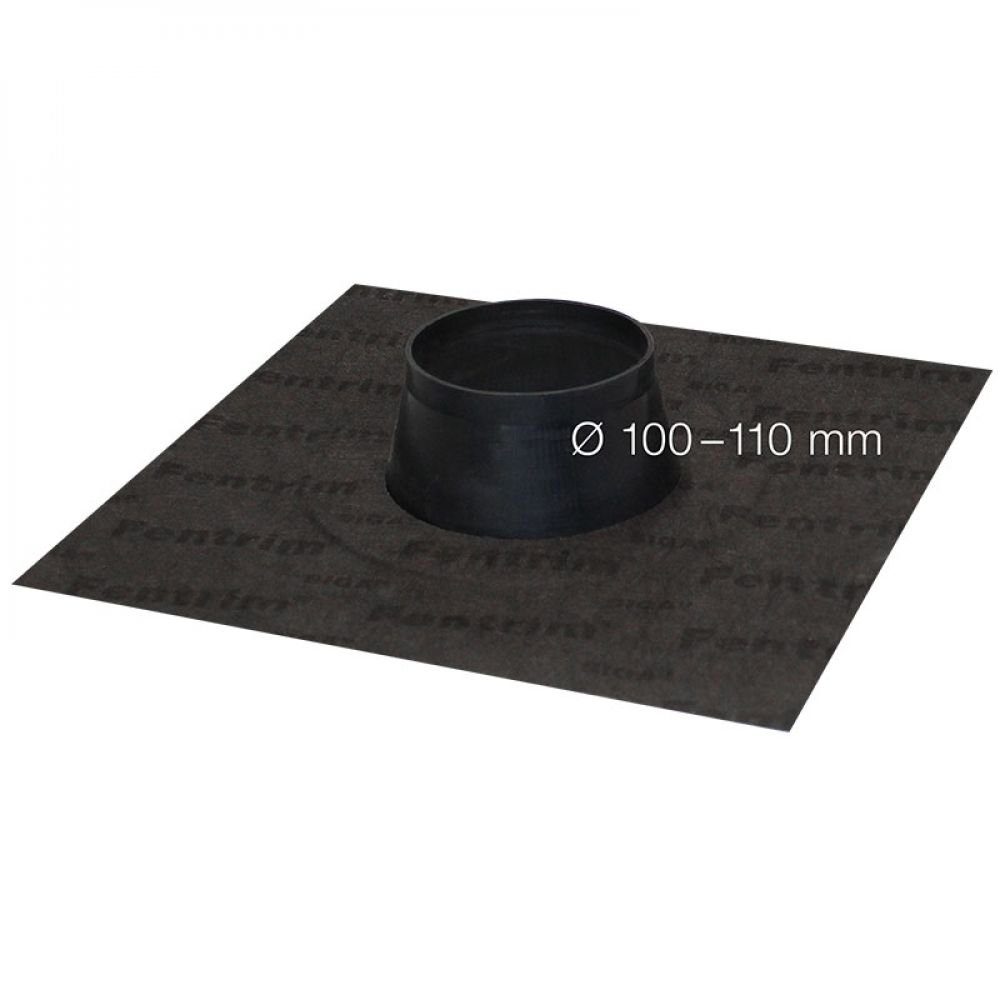Siga Dampfsperrklebeband Siga Fentrim Manschette black Ø100–110 mm für Rohrdurchdringungen