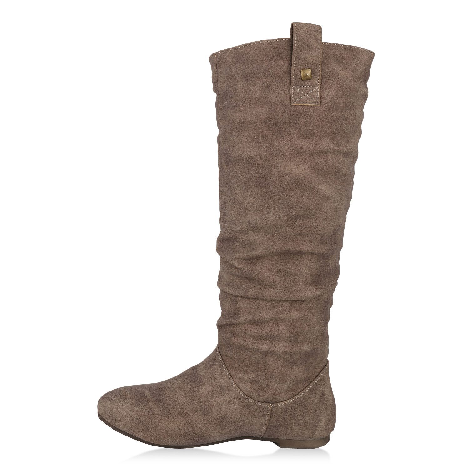 VAN HILL 820242 Schlupfstiefel mit Nietenverzierung günstig online kaufen