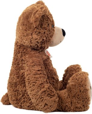 Teddy Hermann® Kuscheltier Teddy sitzend, braun, 55 cm, mit aufgestickten Tatzen